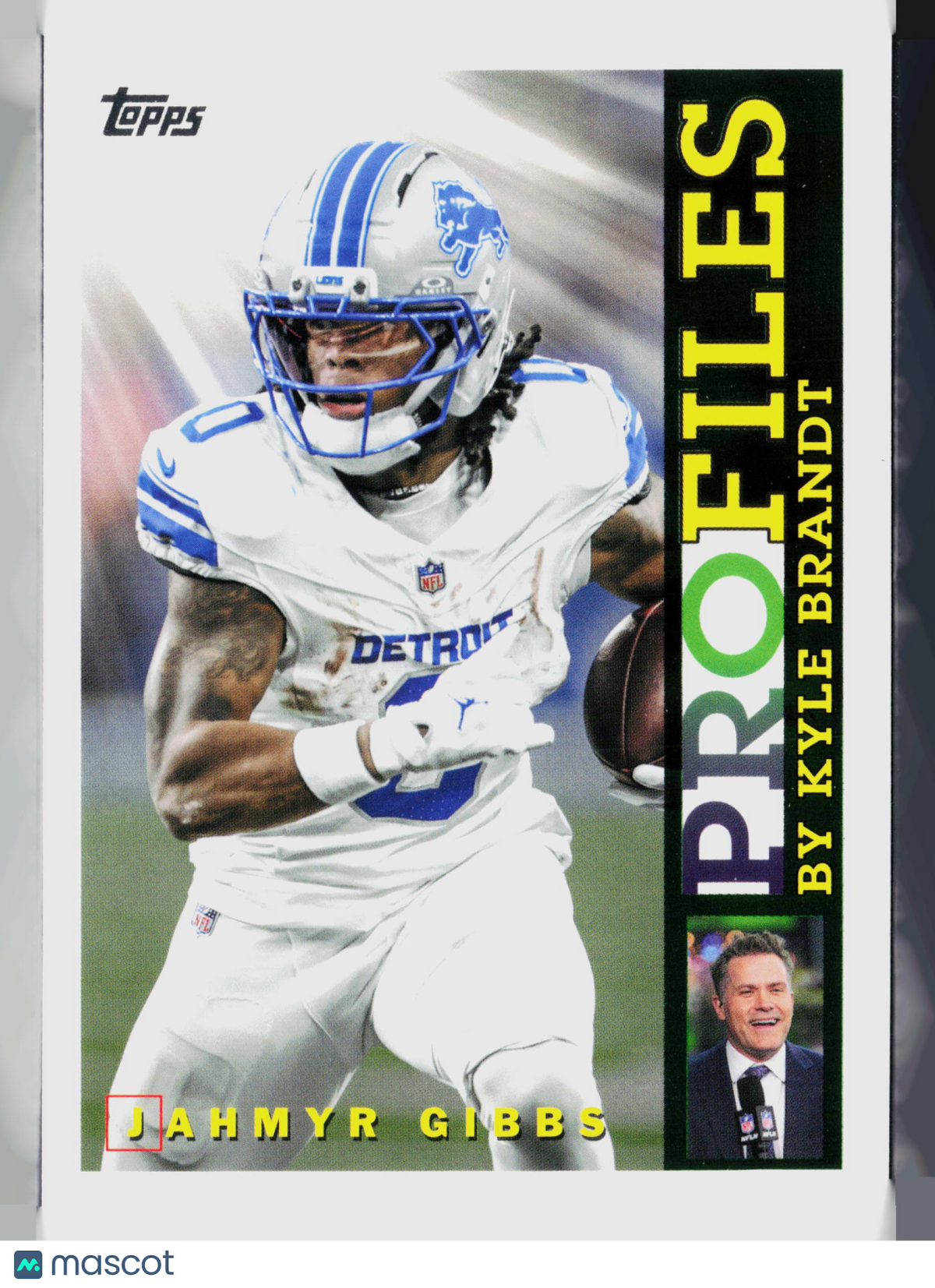 2026 Topps ProFiles Jahmyr Gibbs #TP-12