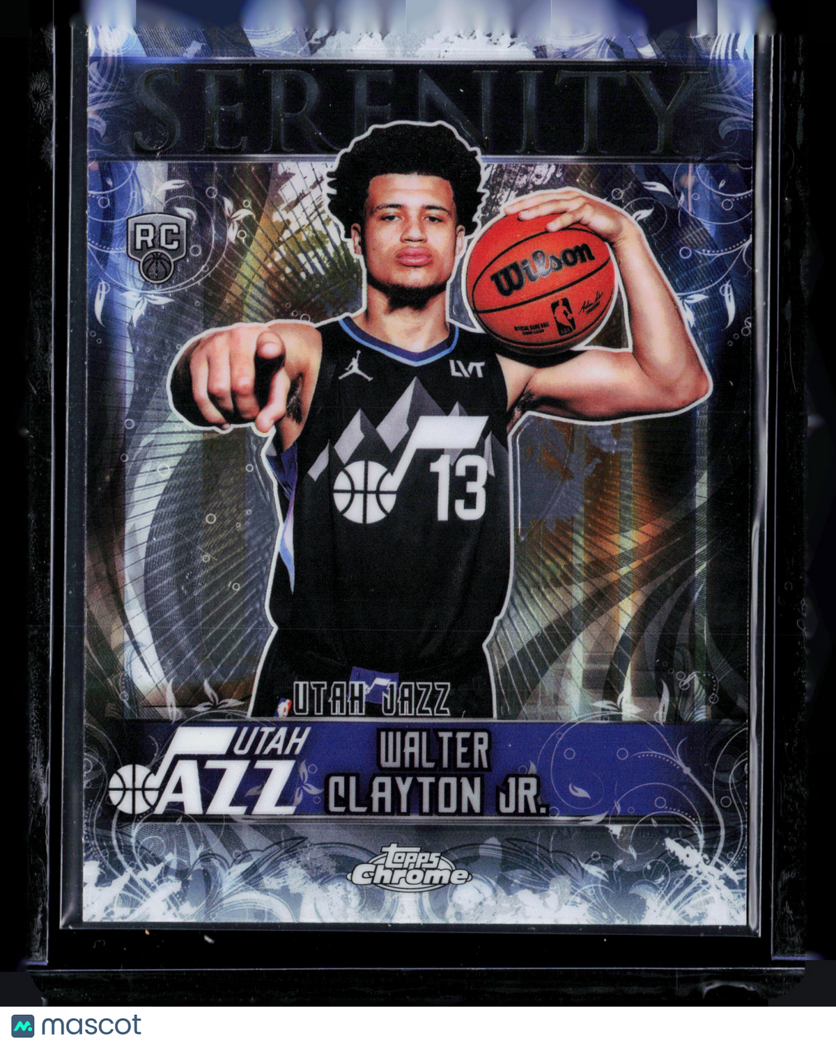 2025 Topps Chrome Serenity Walter Clayton Jr. #SY-14 RC