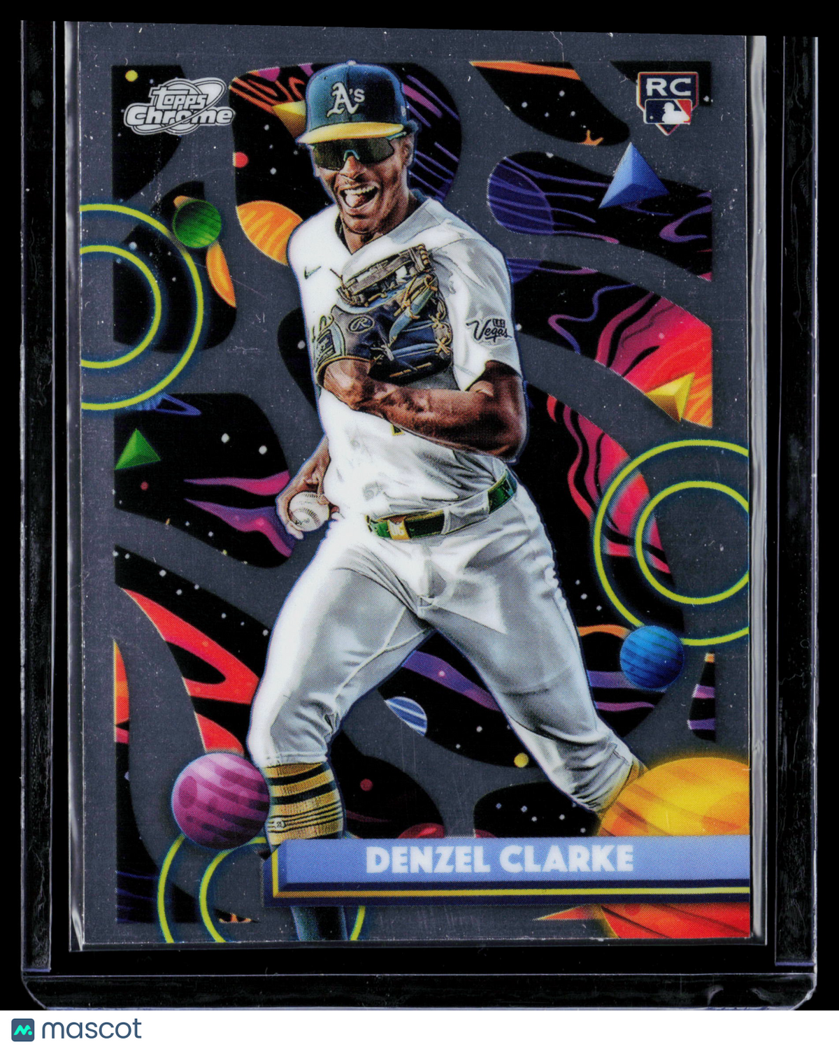 2025 Topps Chrome Cosmic Denzel Clarke #147 RC