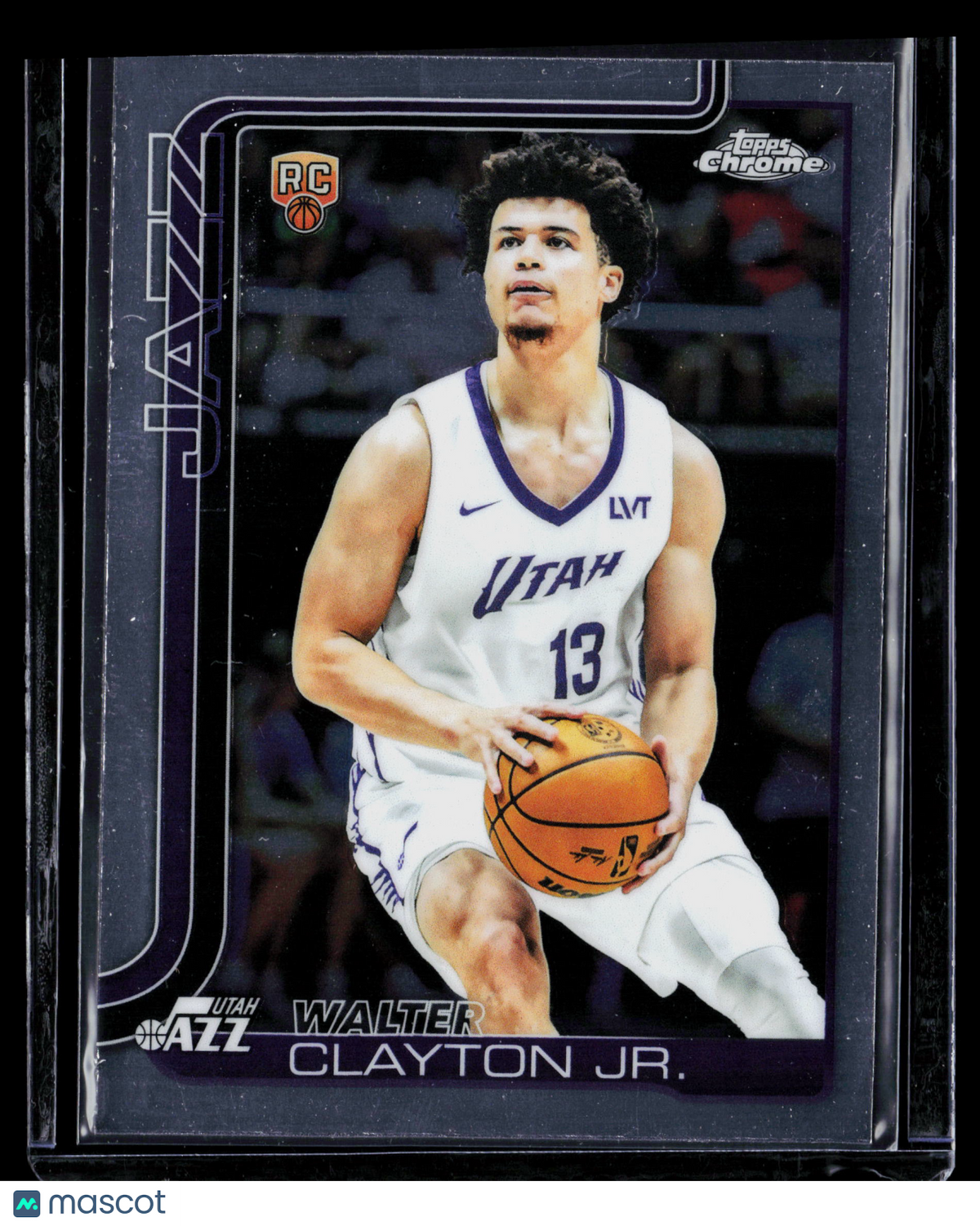 2025 Topps Chrome Walter Clayton Jr. #268 RC