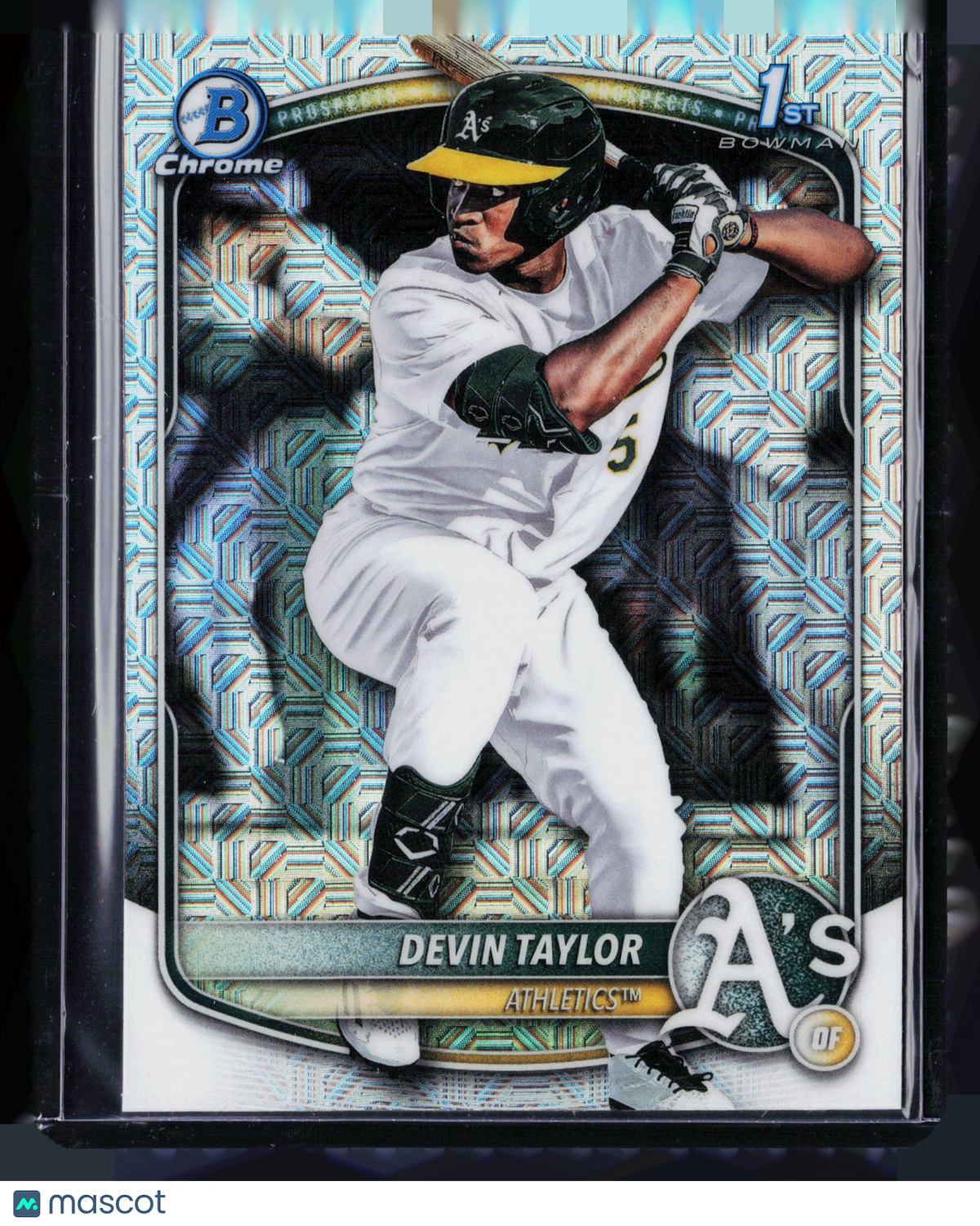2025 Bowman Draft Chrome Devin Taylor #BDC-135 Mojo Refractor