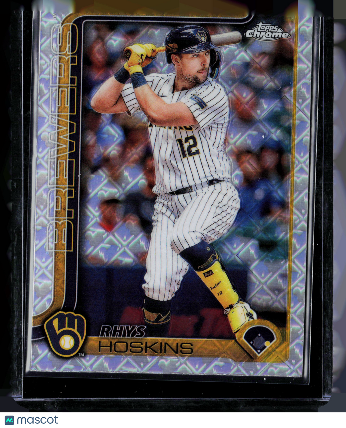 2025 Topps Chrome Rhys Hoskins #98 X-Fractor