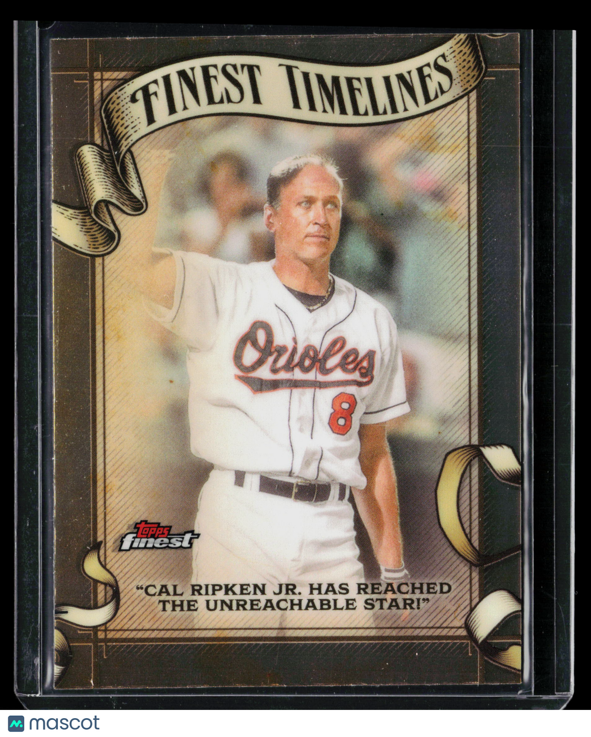 2025 Topps Finest Timelines Cal Ripken Jr. #FT-14