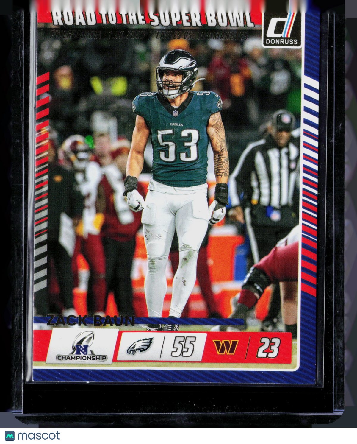 2025 Donruss Road to the Super Bowl Zack Baun
