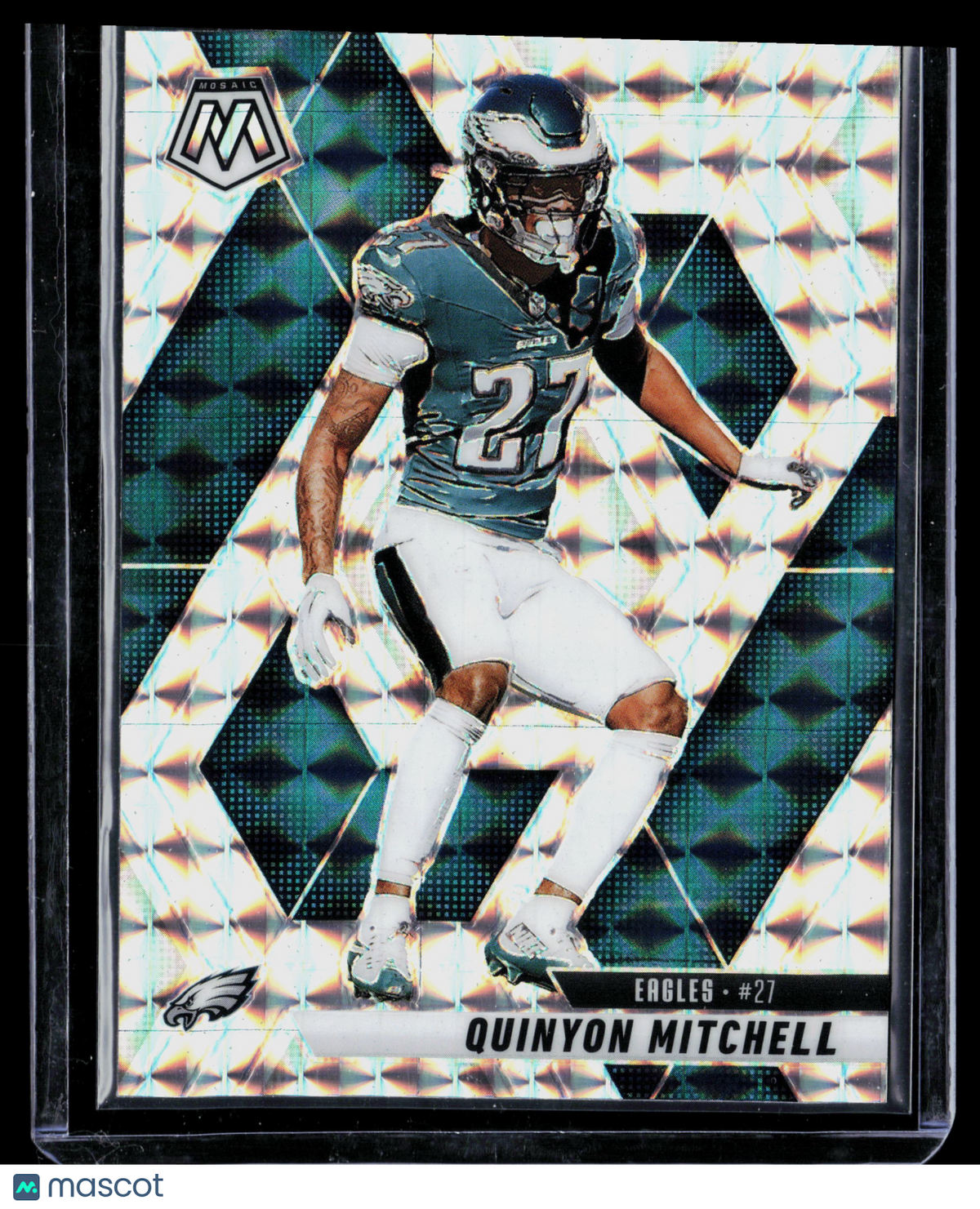 2025 Panini Mosaic Quinyon Mitchell #72 Silver