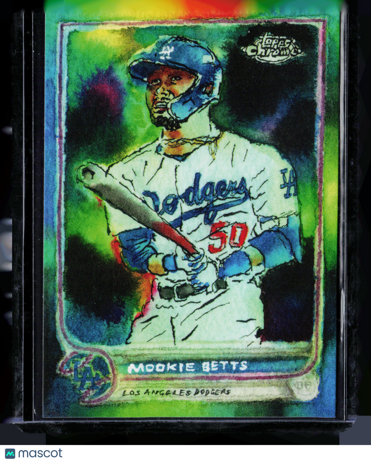 2025 Topps Chrome Shoebox Treasures Mookie Betts #26 Refractor