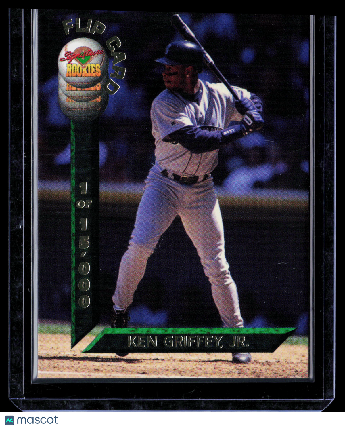 1994 Signature Rookies Flip Card Ken Griffey Jr. Ken Griffey Sr.