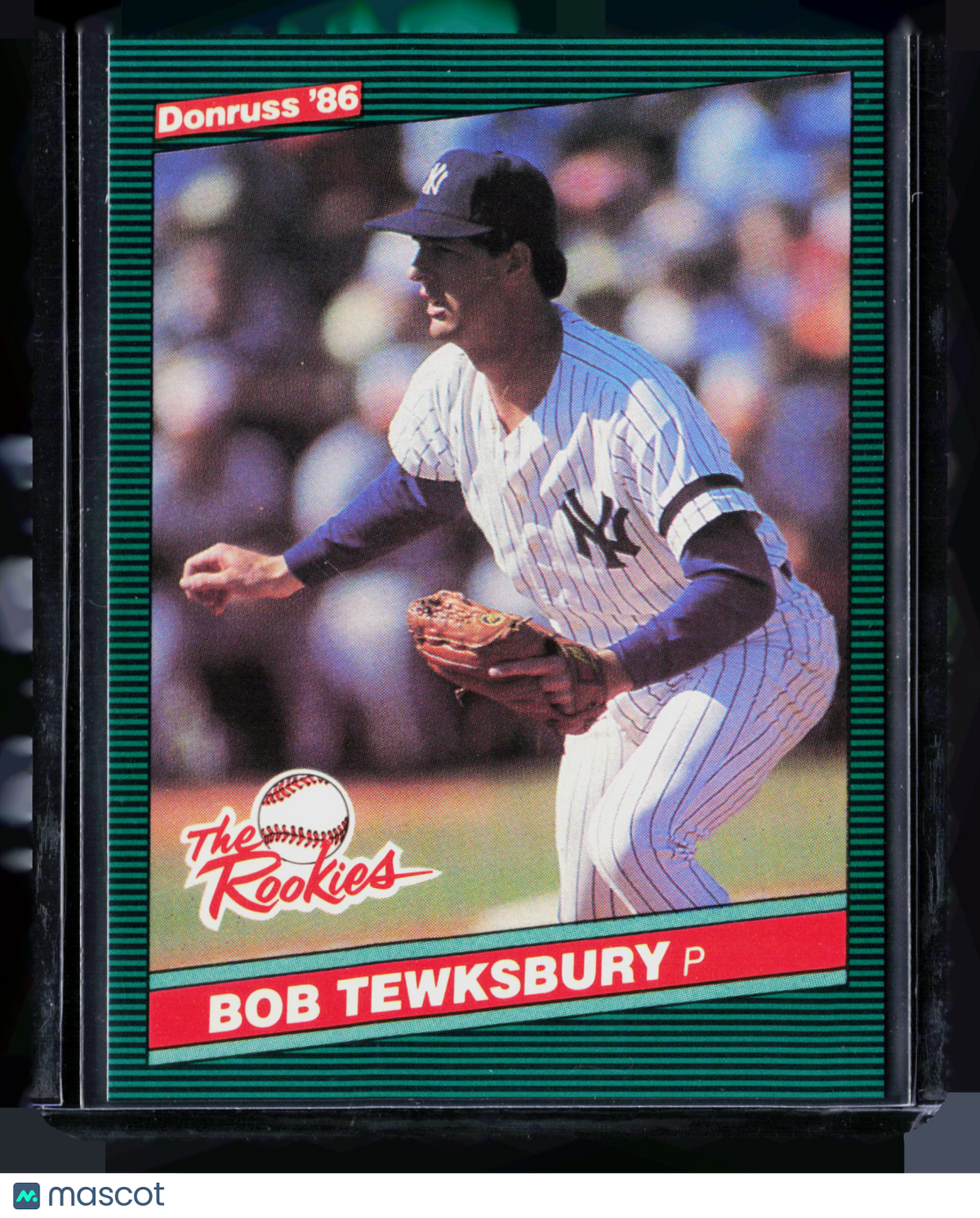 1986 Donruss The Rookies Bob Tewksbury #8