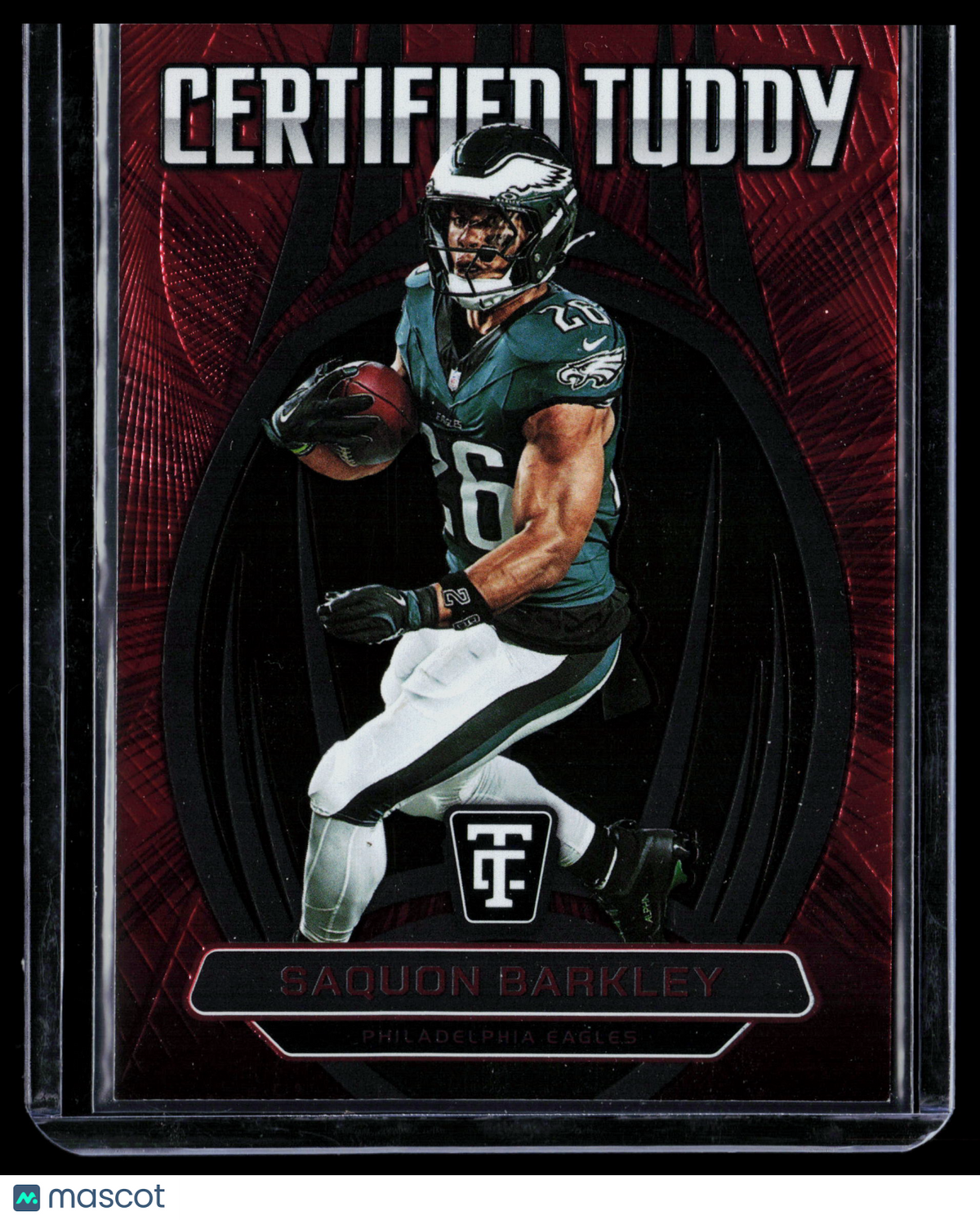 2025 Panini Totally Certified Certified Tuddy Saquon Barkley #19 051/249