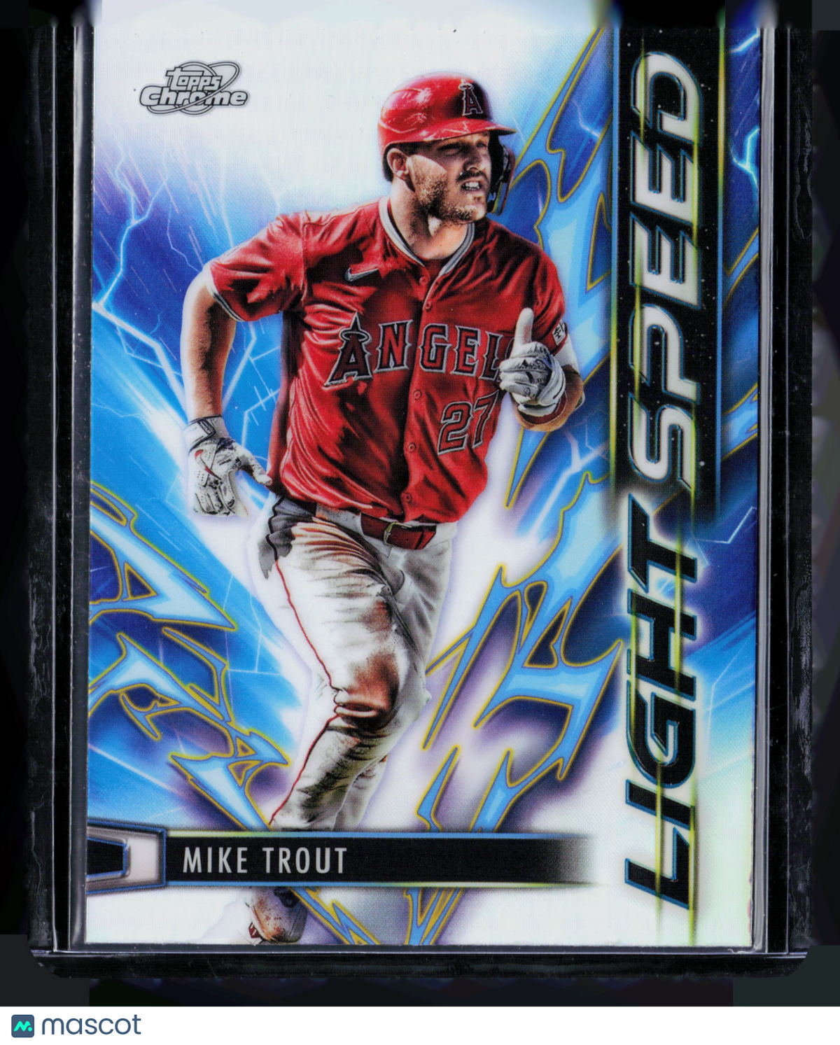 2025 Topps Chrome Light Speed Mike Trout #LS-14