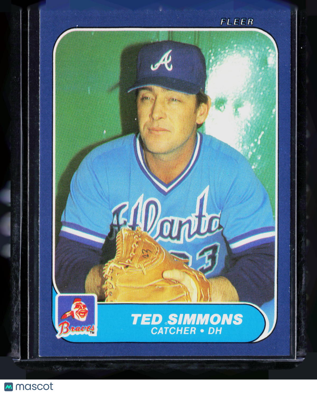 1986 Fleer Update Ted Simmons #U-106