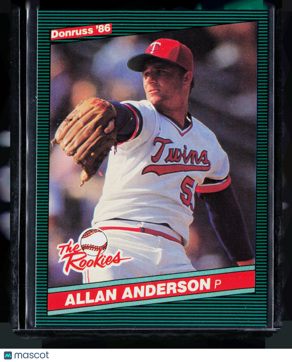 1986 Donruss The Rookies Allan Anderson #3