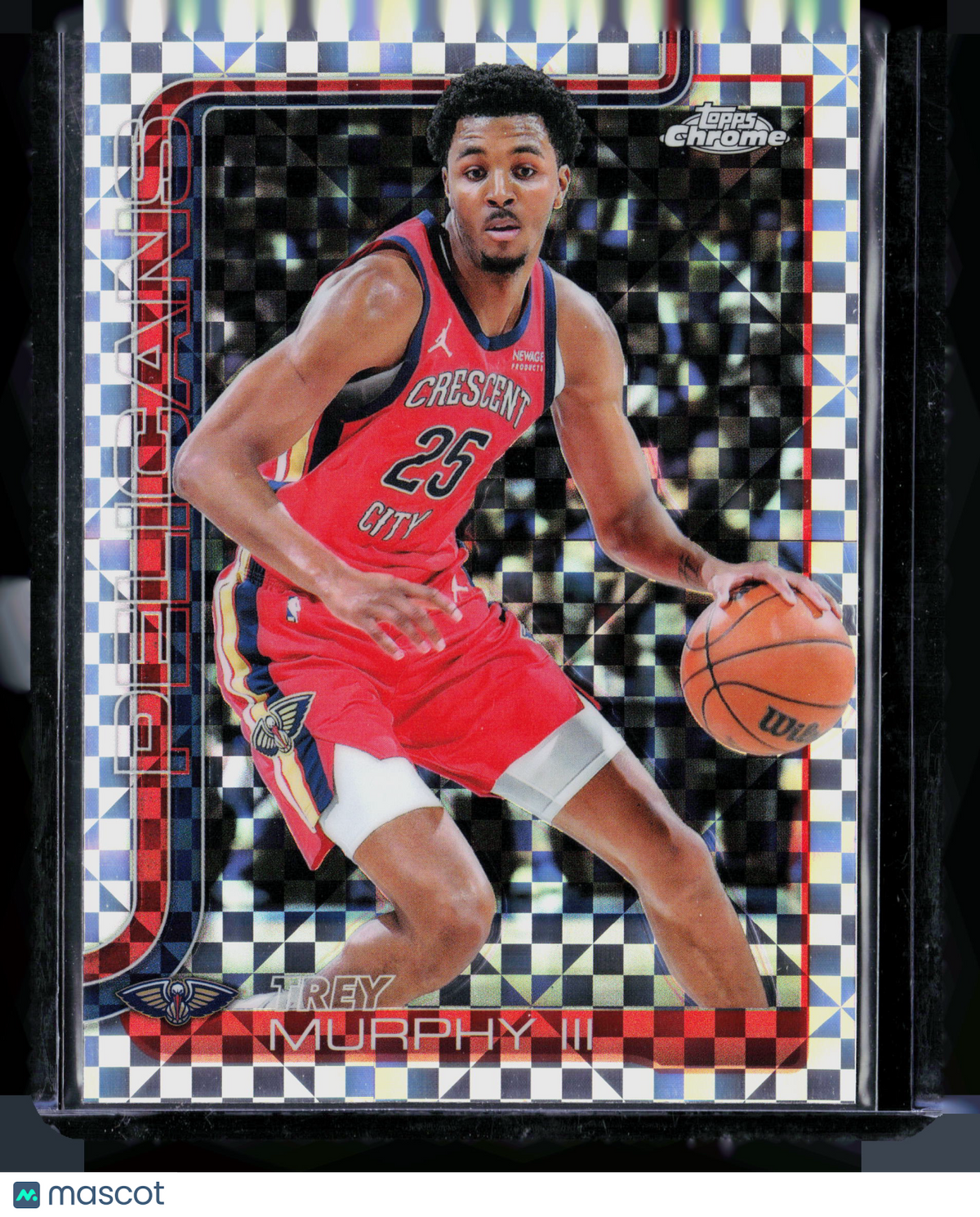 2025 Topps Chrome Trey Murphy III #104 X-Fractor