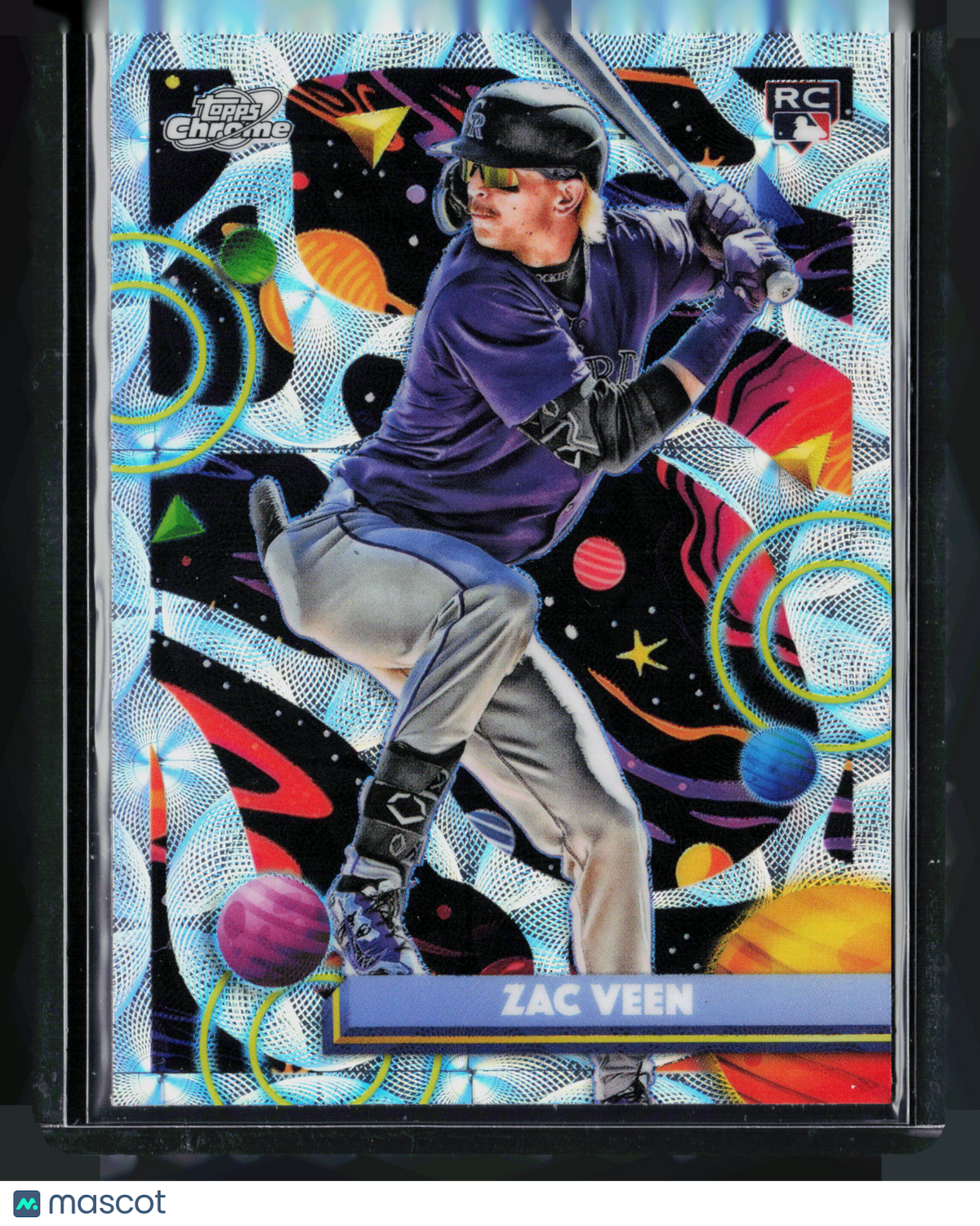2025 Topps Chrome Cosmic Zac Veen #93 RC