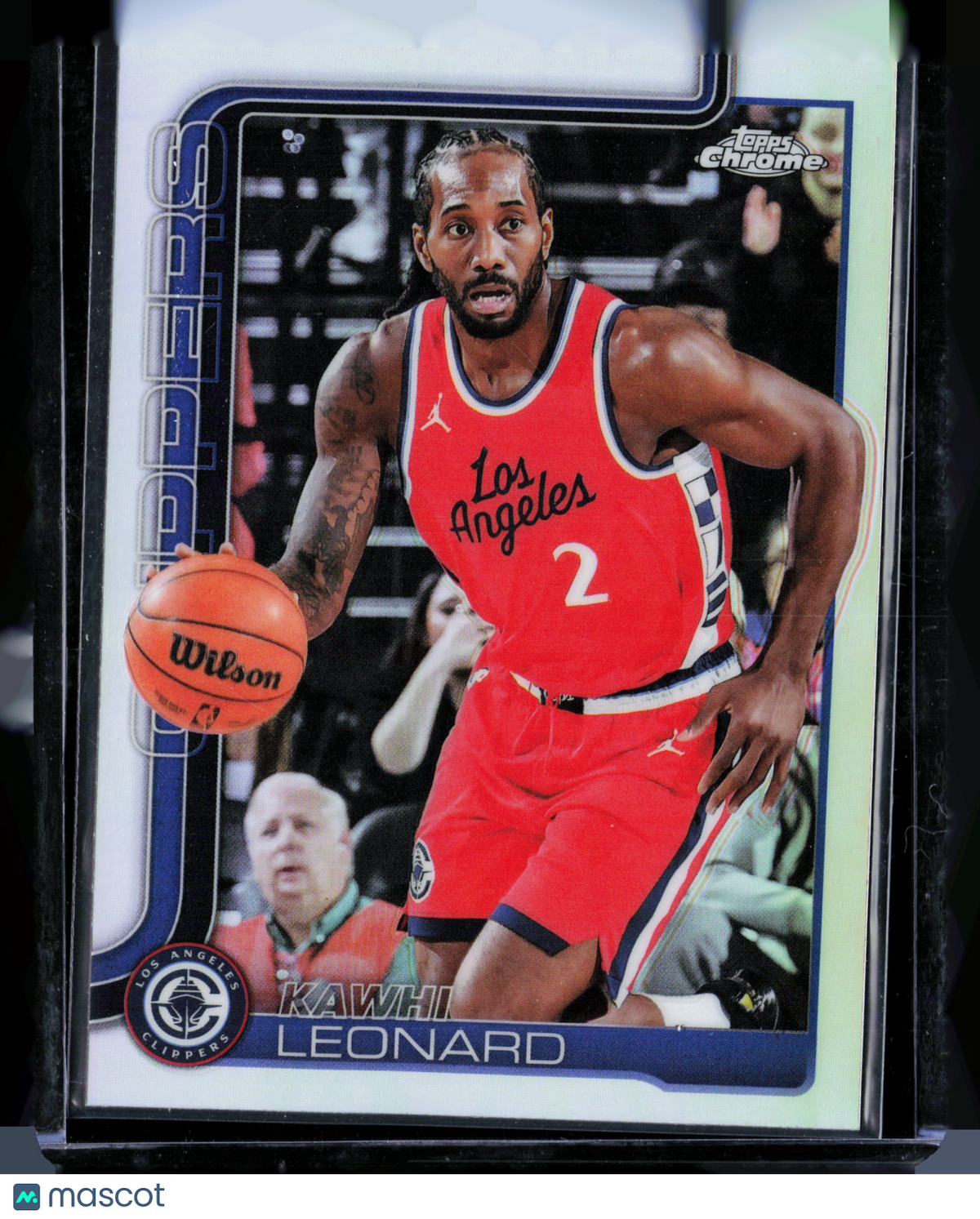 2025 Topps Chrome Kawhi Leonard #44 Refractor