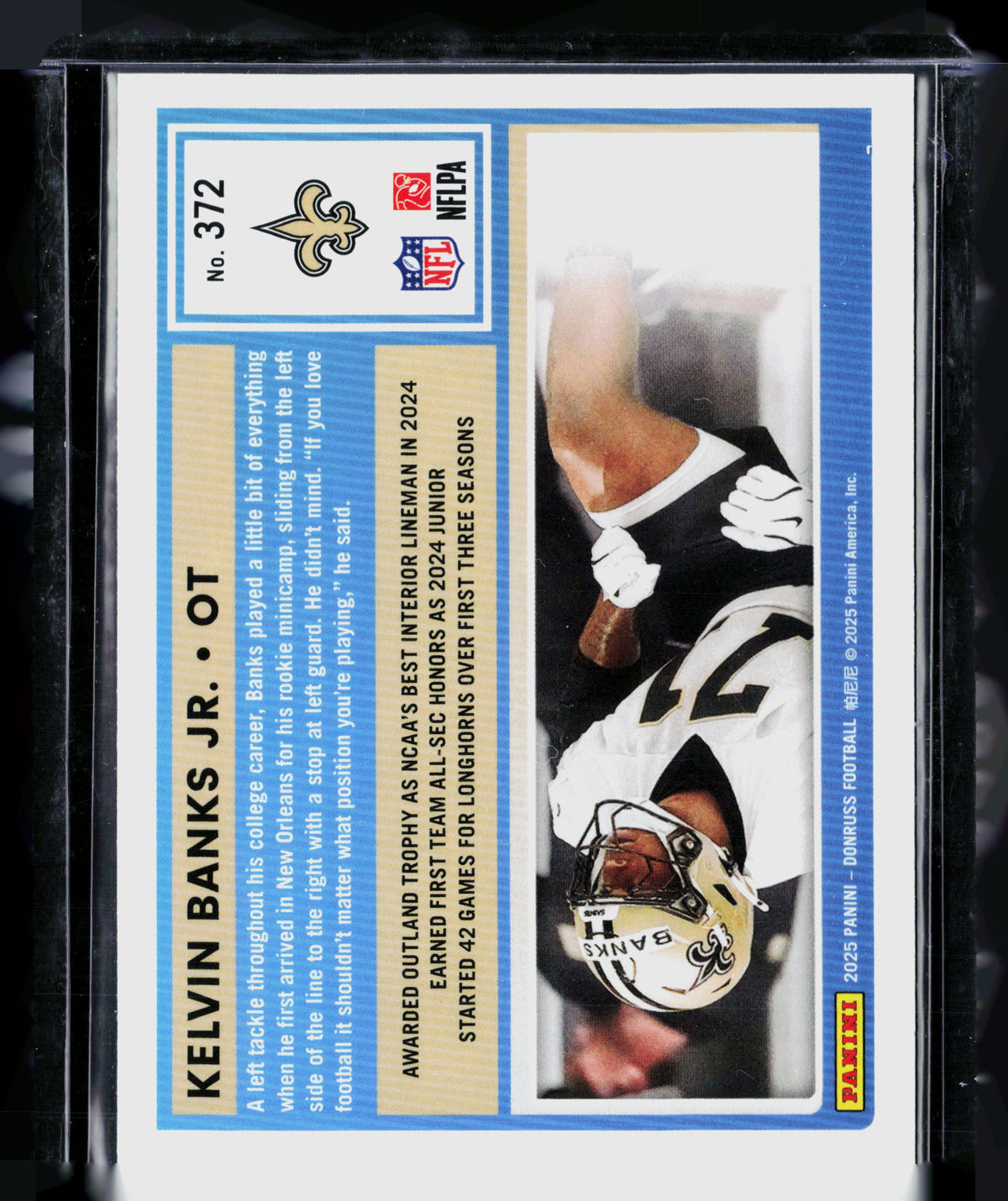 2025 Panini Donruss Kelvin Banks Jr. #372