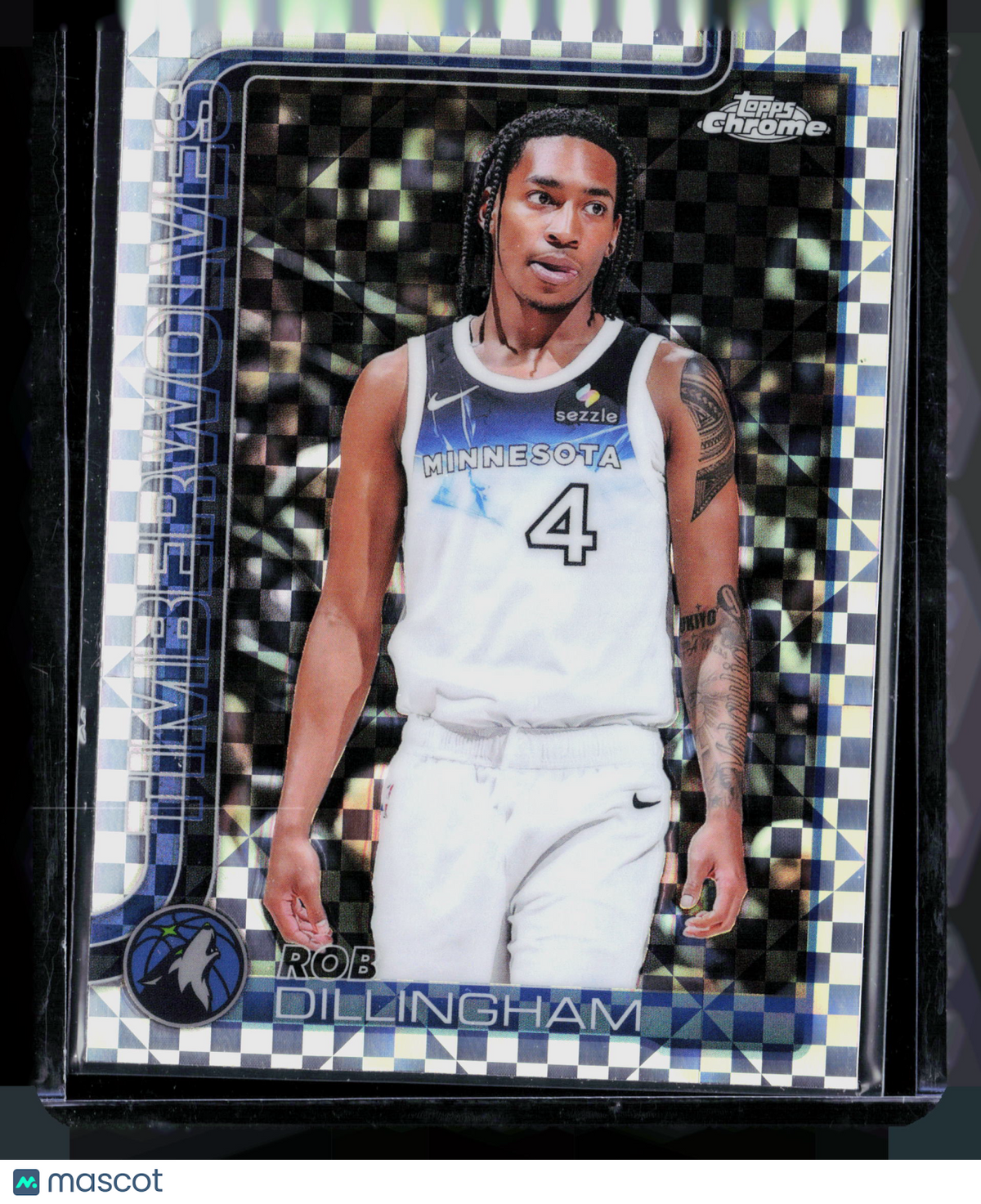 2025 Topps Chrome Rob Dillingham #162 X-Fractor