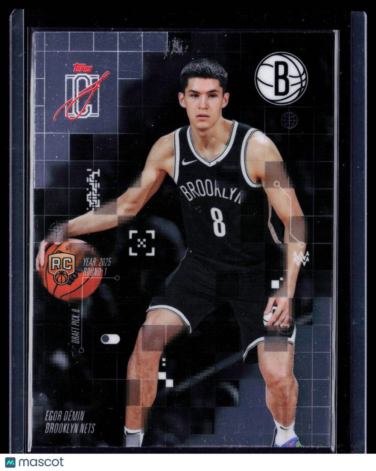 2026 Topps Signature Class After Image Egor Dëmin #AF-8 RC