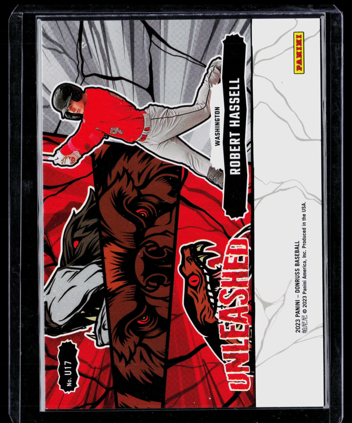 2023 Panini Donruss Baseball Robert Hassell #U17