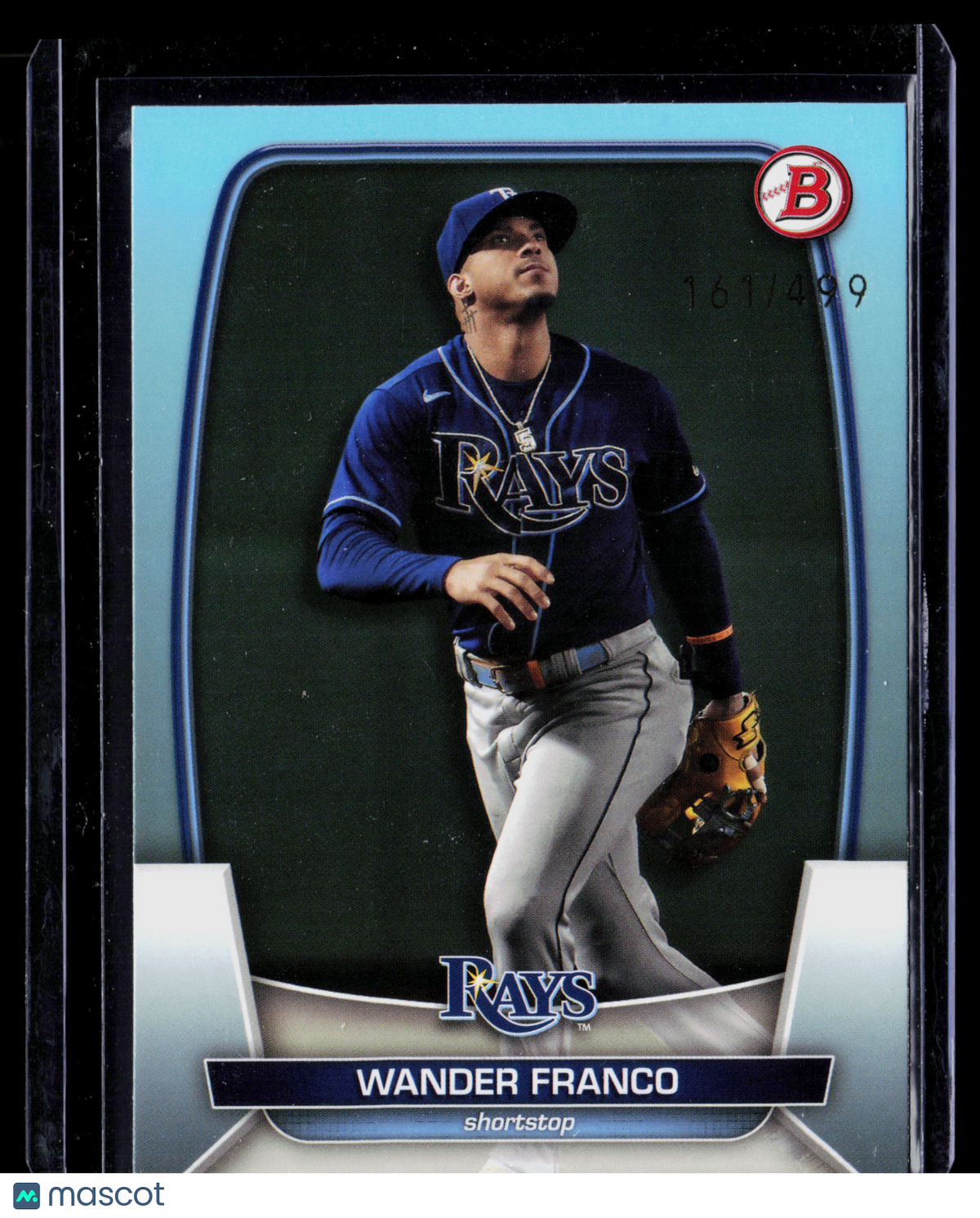 2023 Bowman Wander Franco #97 Sky Blue Border 161/499