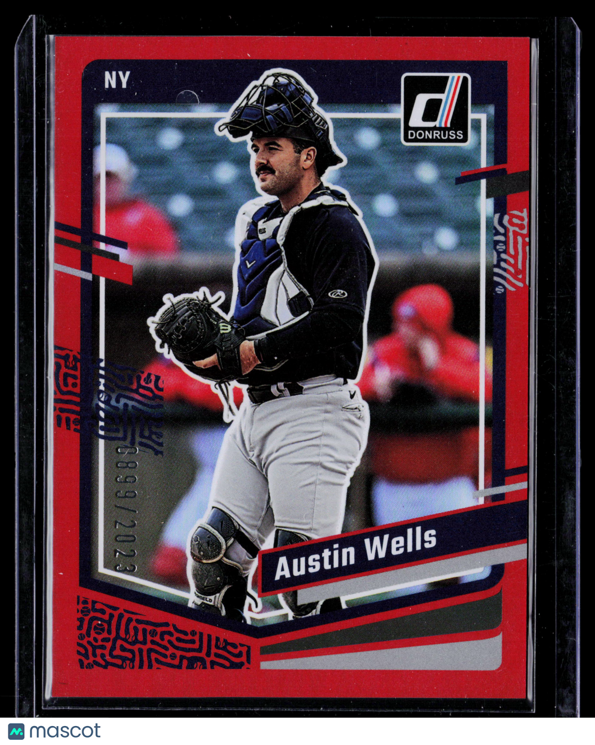 2023 Panini Donruss Austin Wells #139 Red