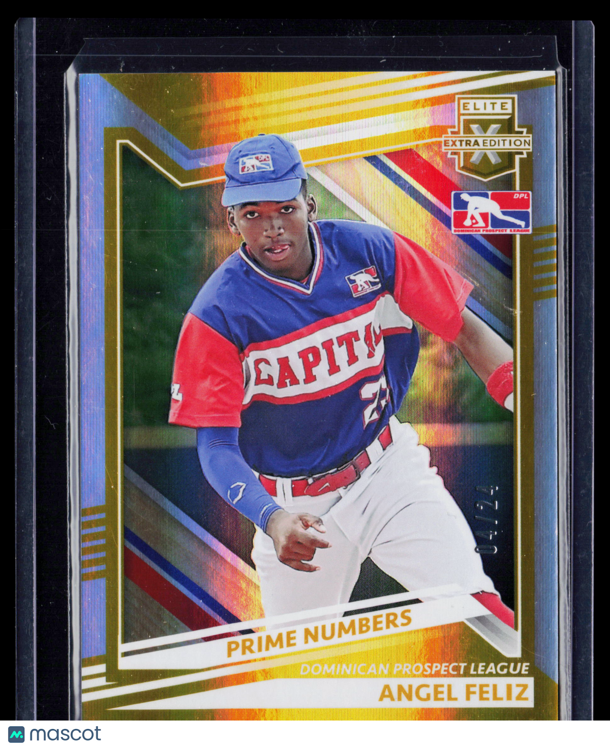 2022 Panini Elite Extra Edition Angel Feliz #175 Prime Numbers