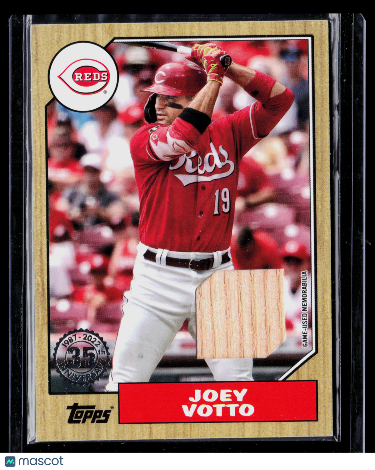 2022 Topps Joey Votto #87R-JV Memorabilia