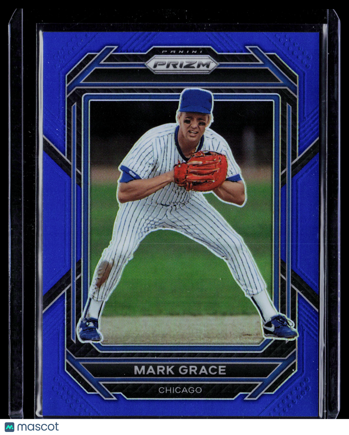 2023 Panini Prizm Baseball Mark Grace #214 Blue 078/149