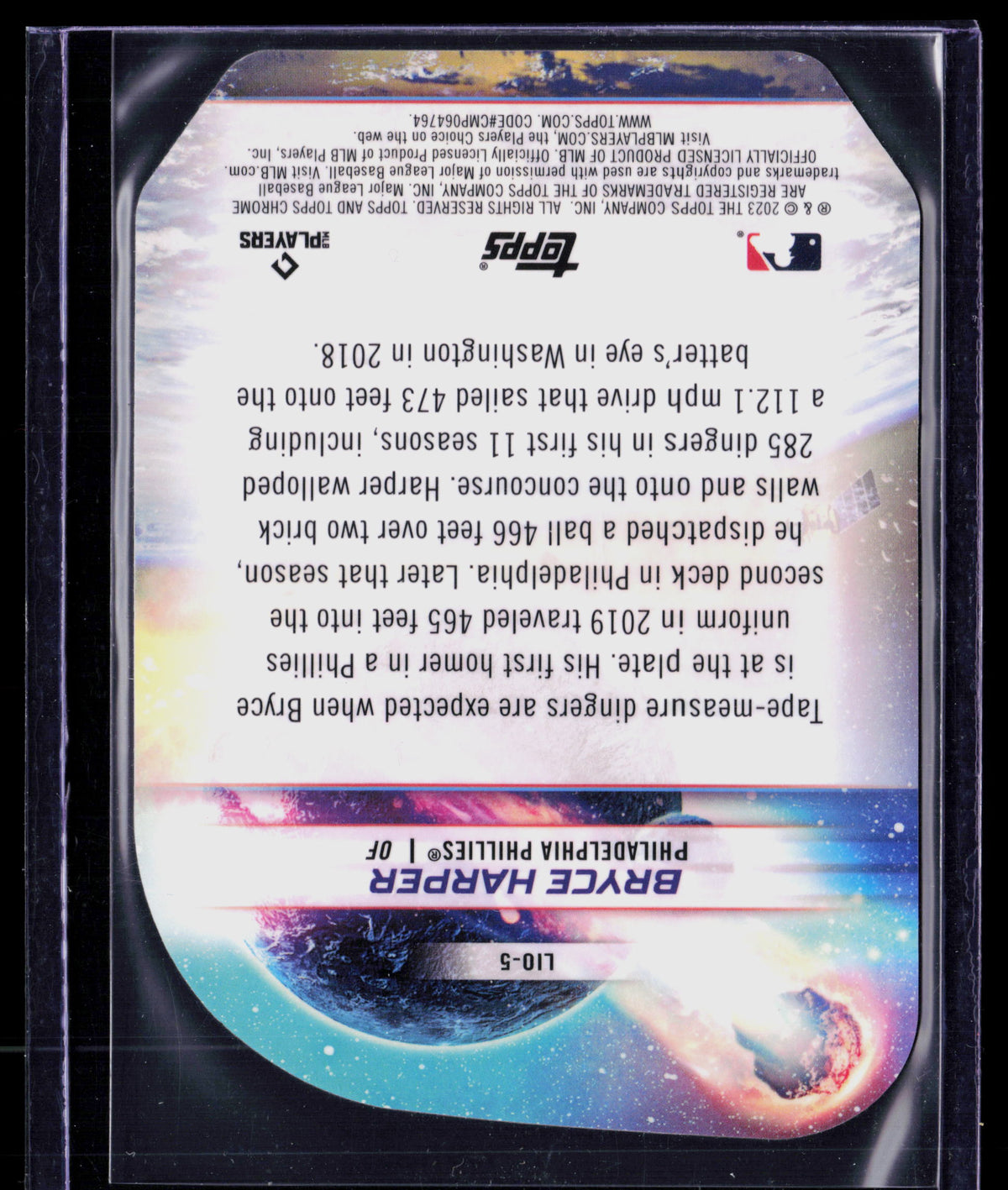 2023 Topps Chrome Bryce Harper #LIO-5