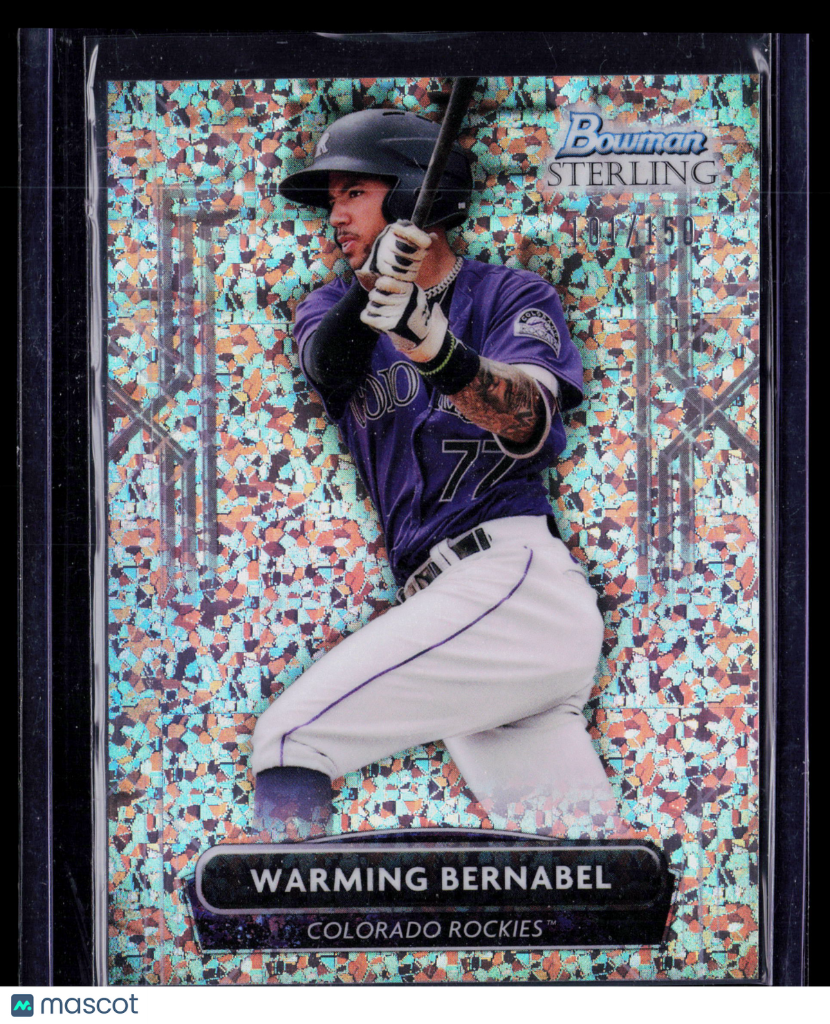 2022 Bowman Sterling Warming Bernabel #BSP-85 101/150