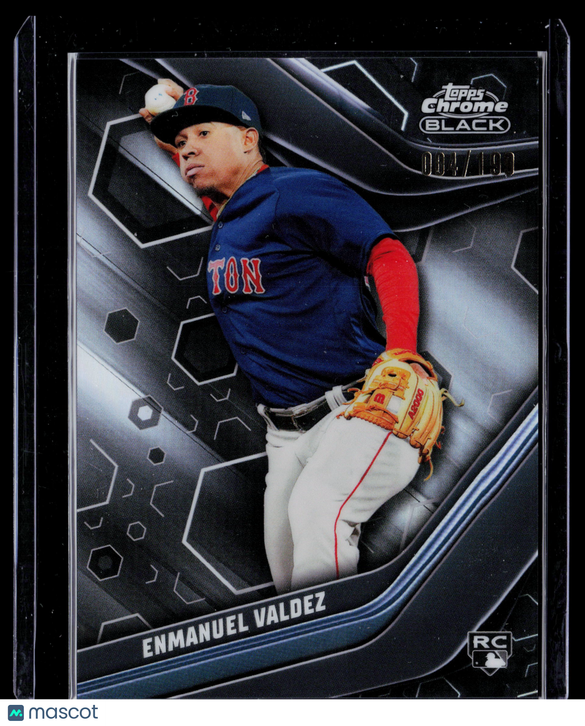 2023 Topps Chrome Black Enmanuel Valdez #69 RC