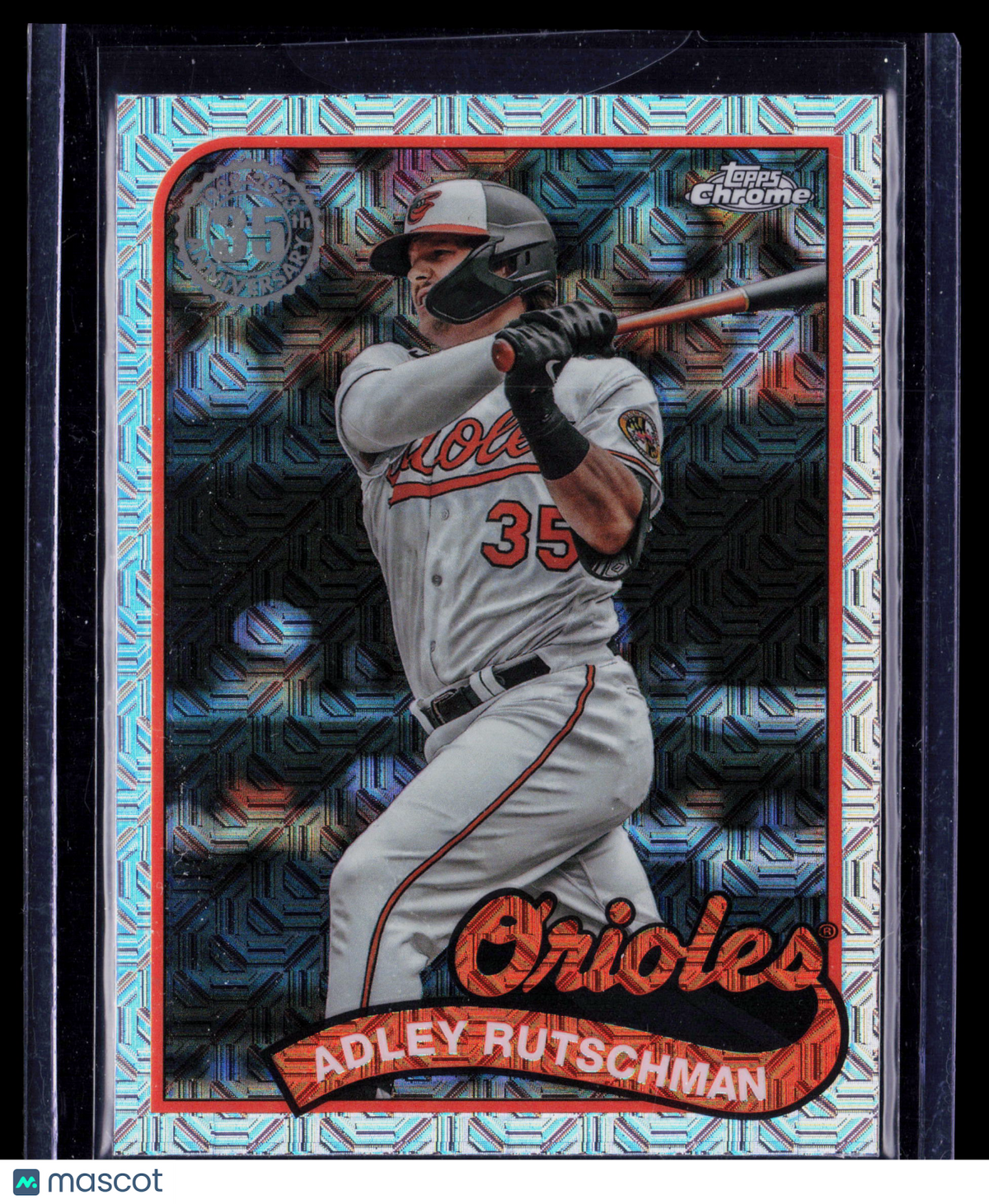 2024 Topps Chrome 1989 Topps Baseball Silver Pack Mojo Refractor Adley Rutschman #T89C-29