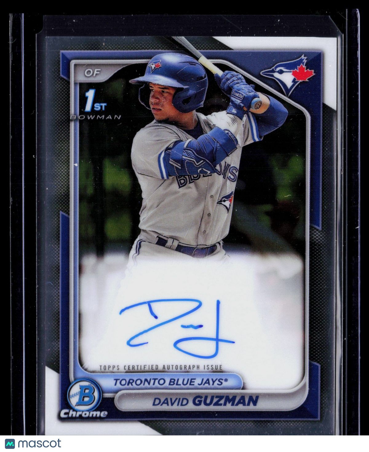 2024 Topps Bowman Chrome David Guzman #CPA-DGN