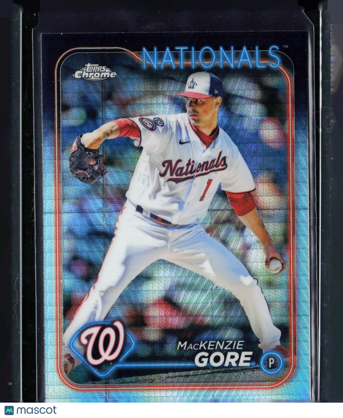 2024 Topps Chrome MacKenzie Gore #94 X-Fractor