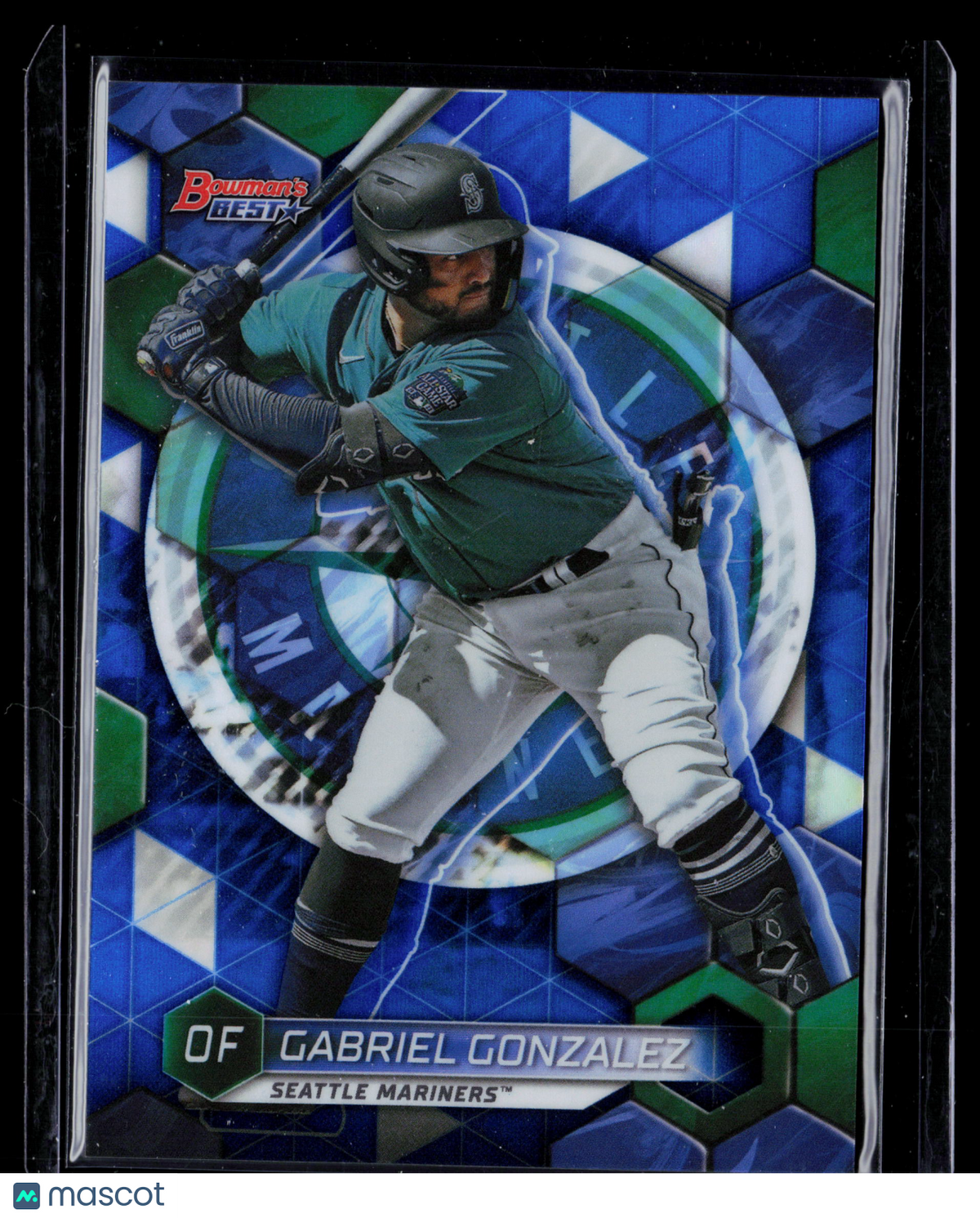2023 Bowman's Best Gabriel Gonzalez #TP-4 Blue Refractor 069/150