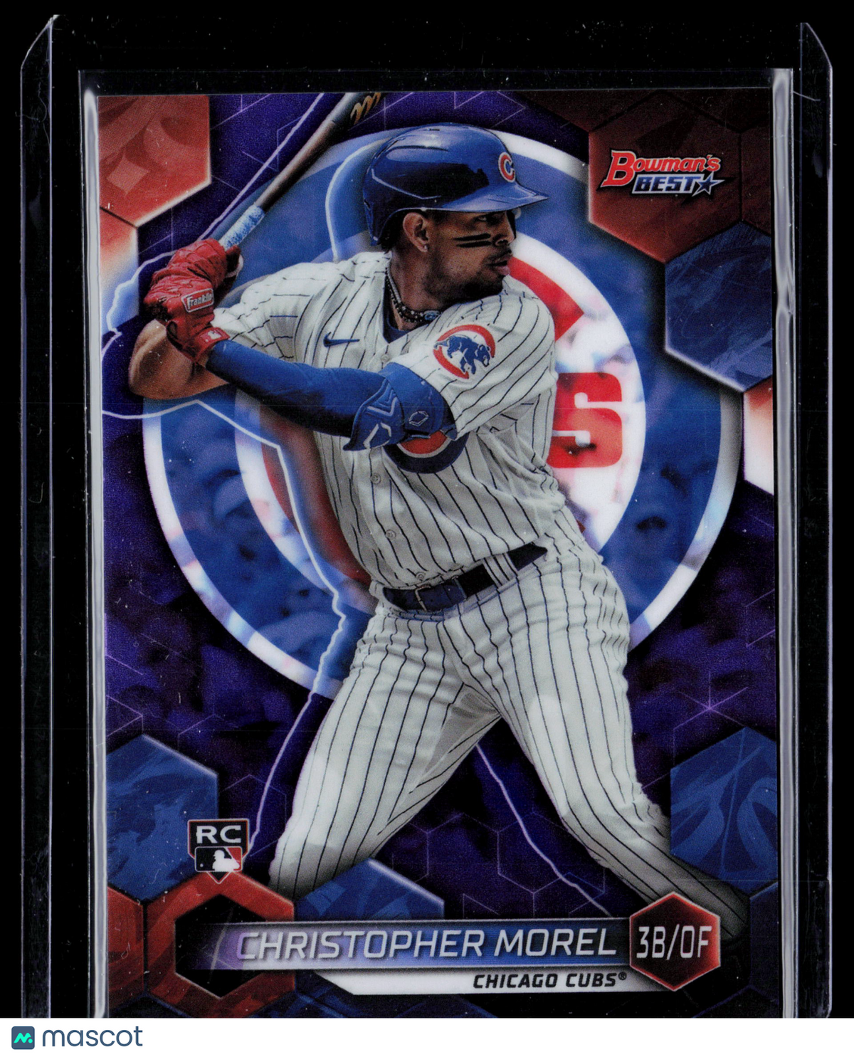2023 Bowman's Best Christopher Morel #45 Purple Refractor RC 051/250