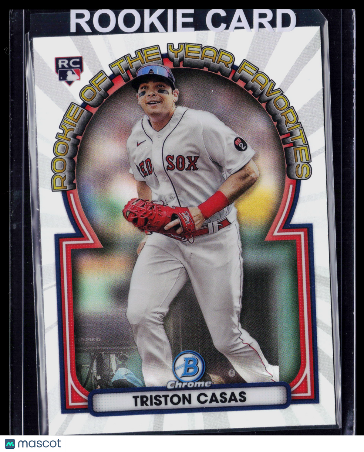 2023 Bowman Chrome Rookie of the Year Favorites Triston Casas #ROYF-14 RC