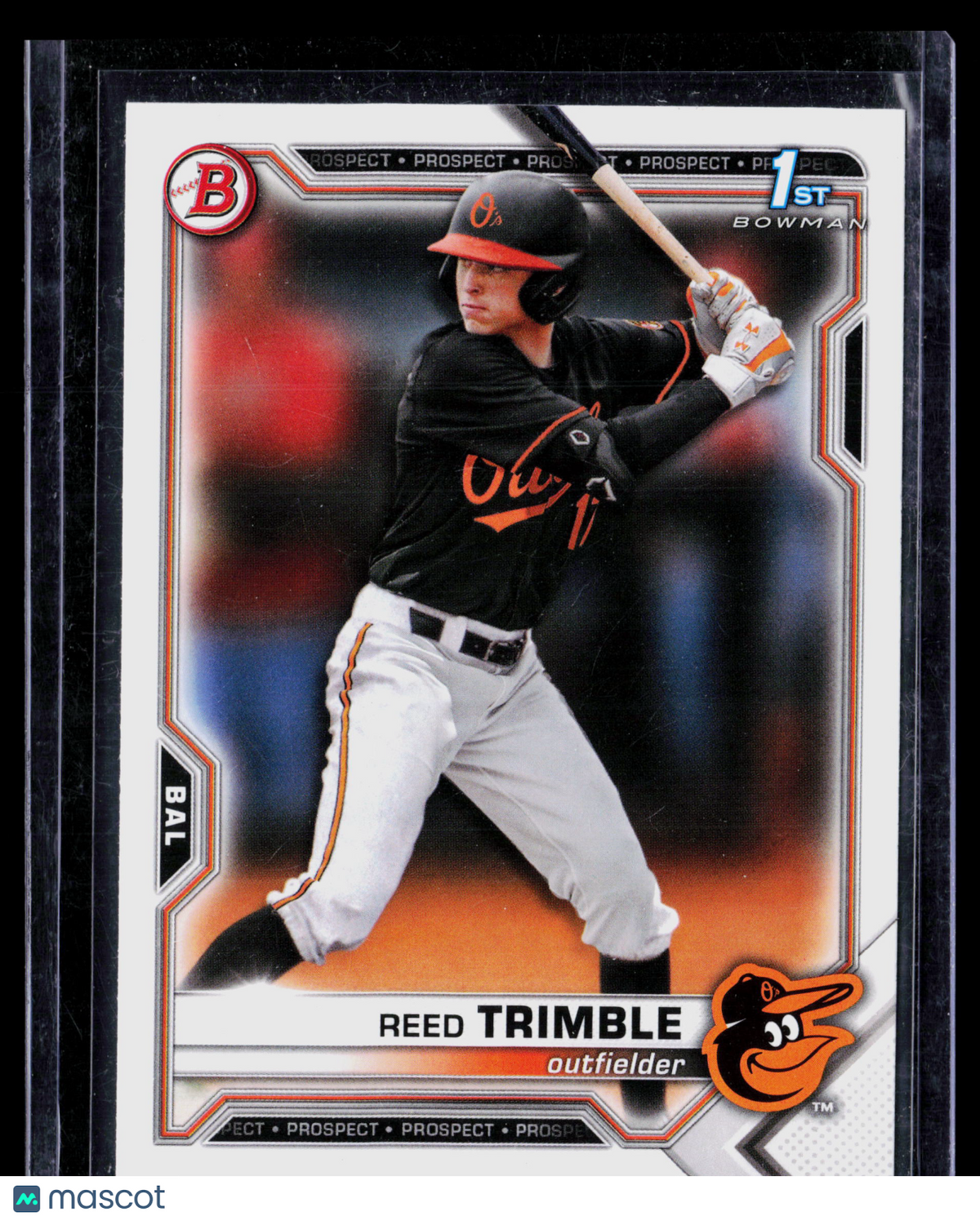 2021 Bowman Draft Reed Trimble #BD-144
