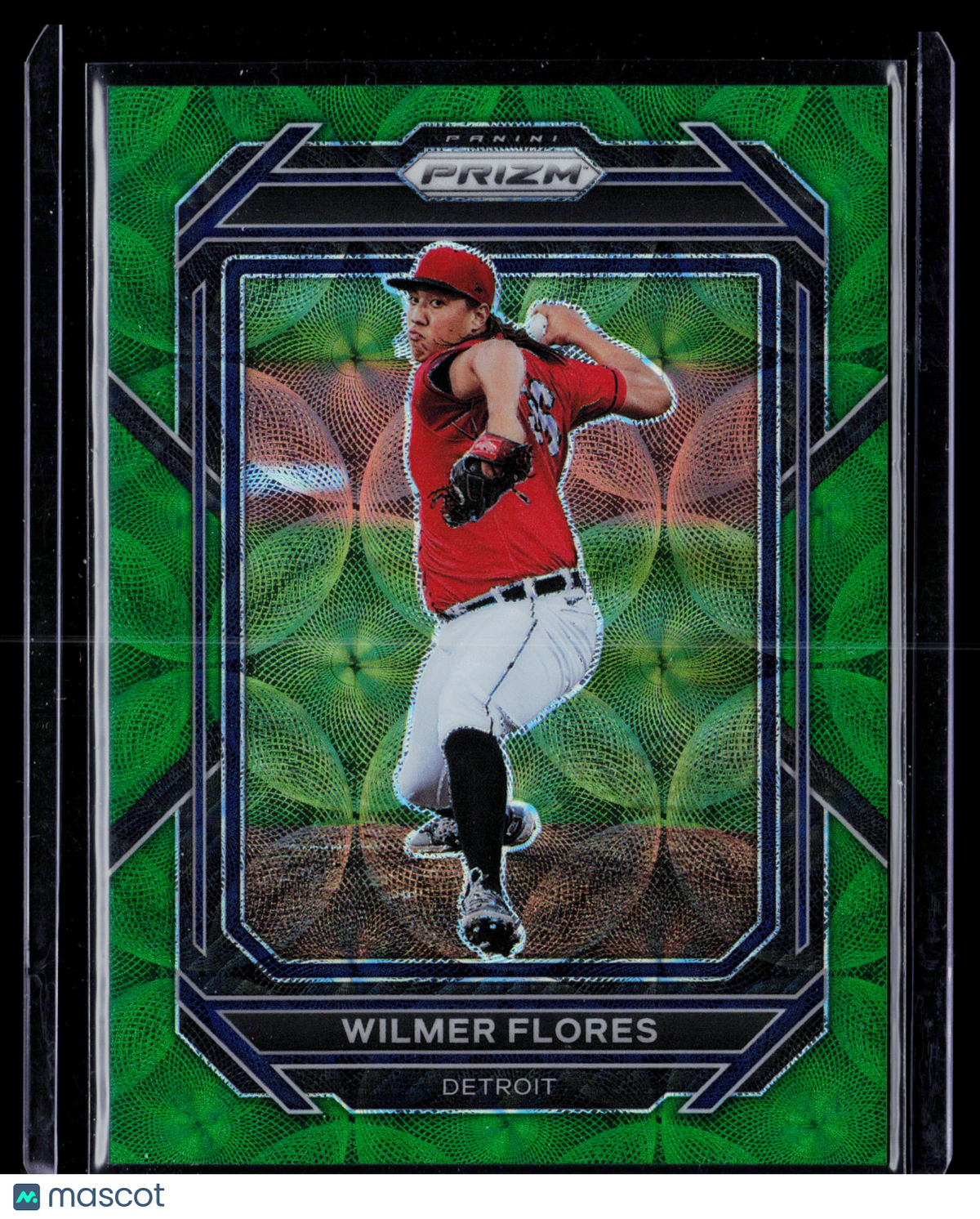 2023 Panini Prizm Baseball Wilmer Flores #78 Green Scope 03/75