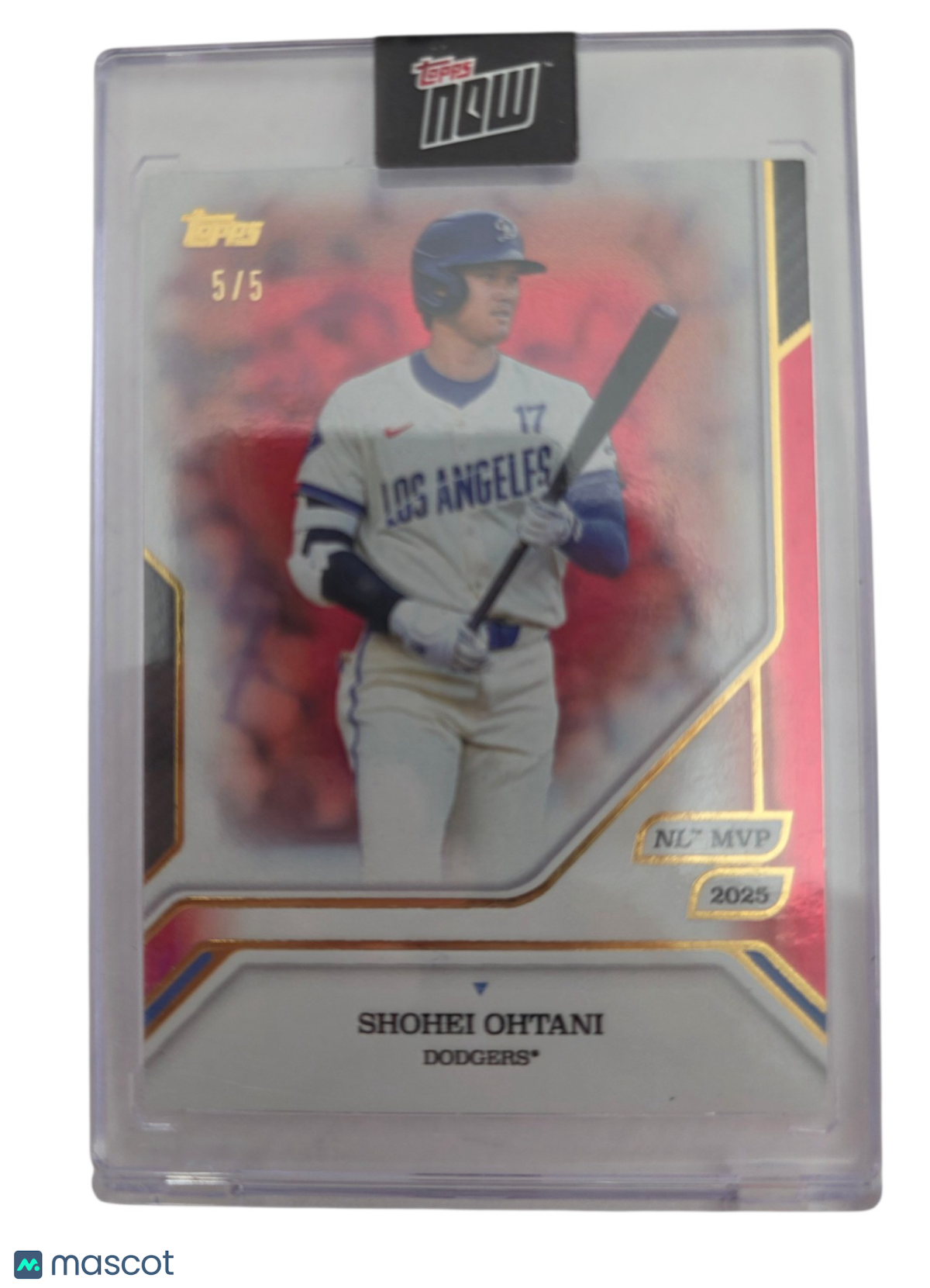 2026 Topps Now Shohei Ohtani #23 Red 5/5