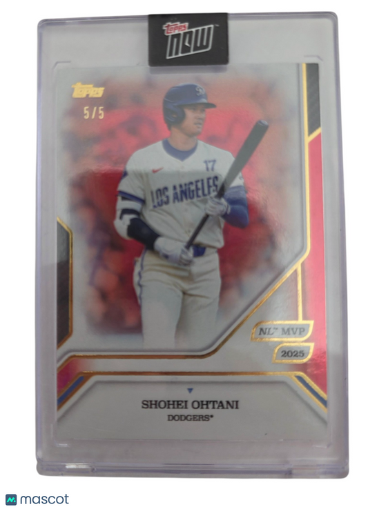 2026 Topps Now Shohei Ohtani #23 Red 5/5