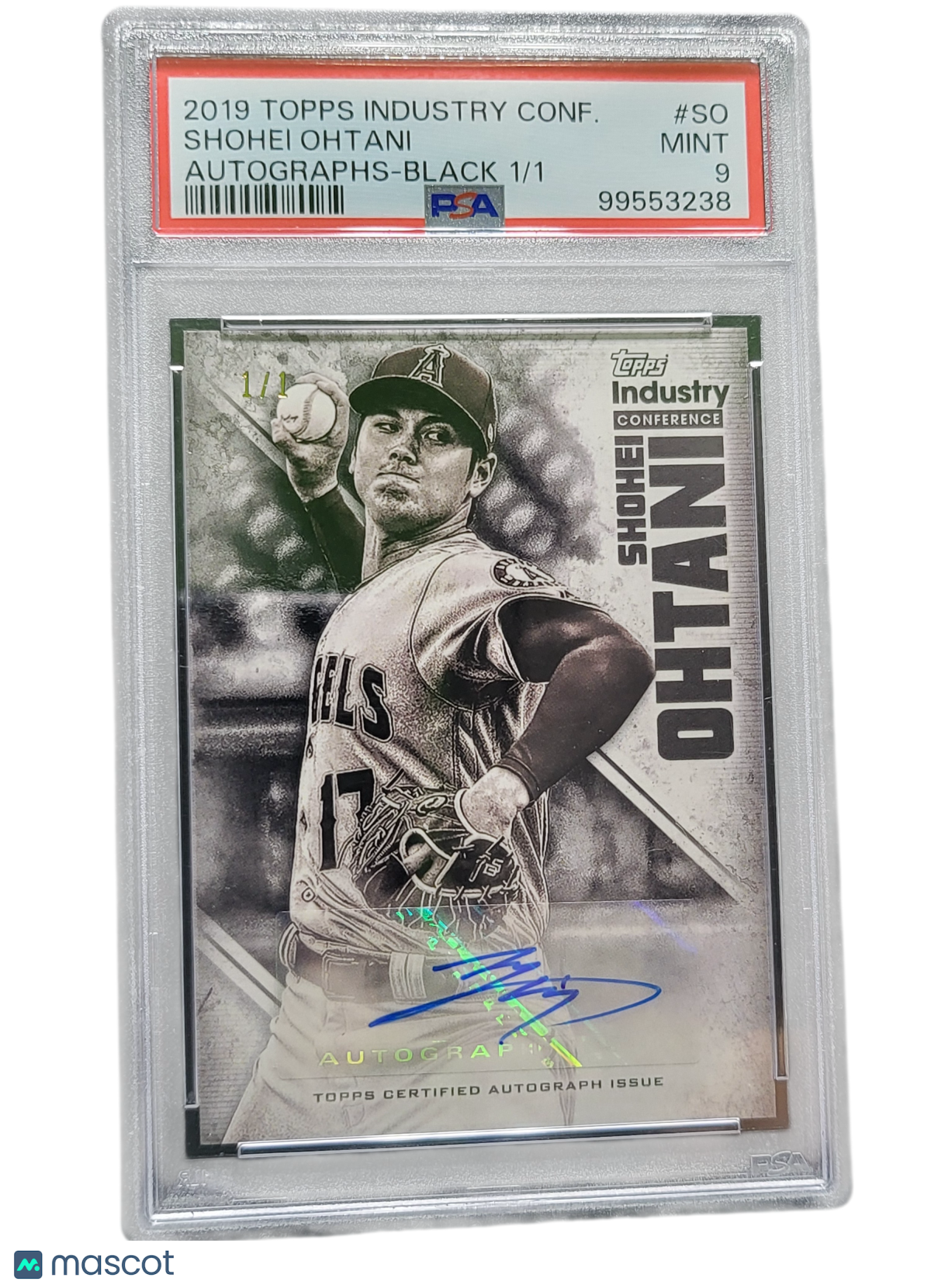 2019 Topps Industry Conference Shohei Ohtani #TSUM-SO Black 1/1