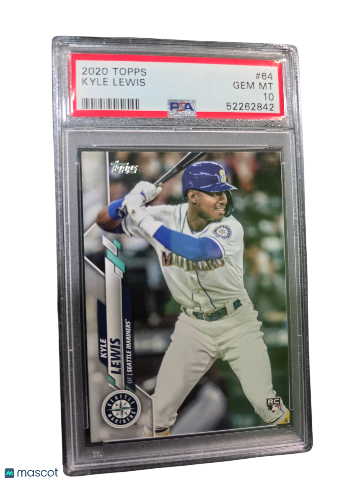 2020 Topps Kyle Lewis #64 PSA 10