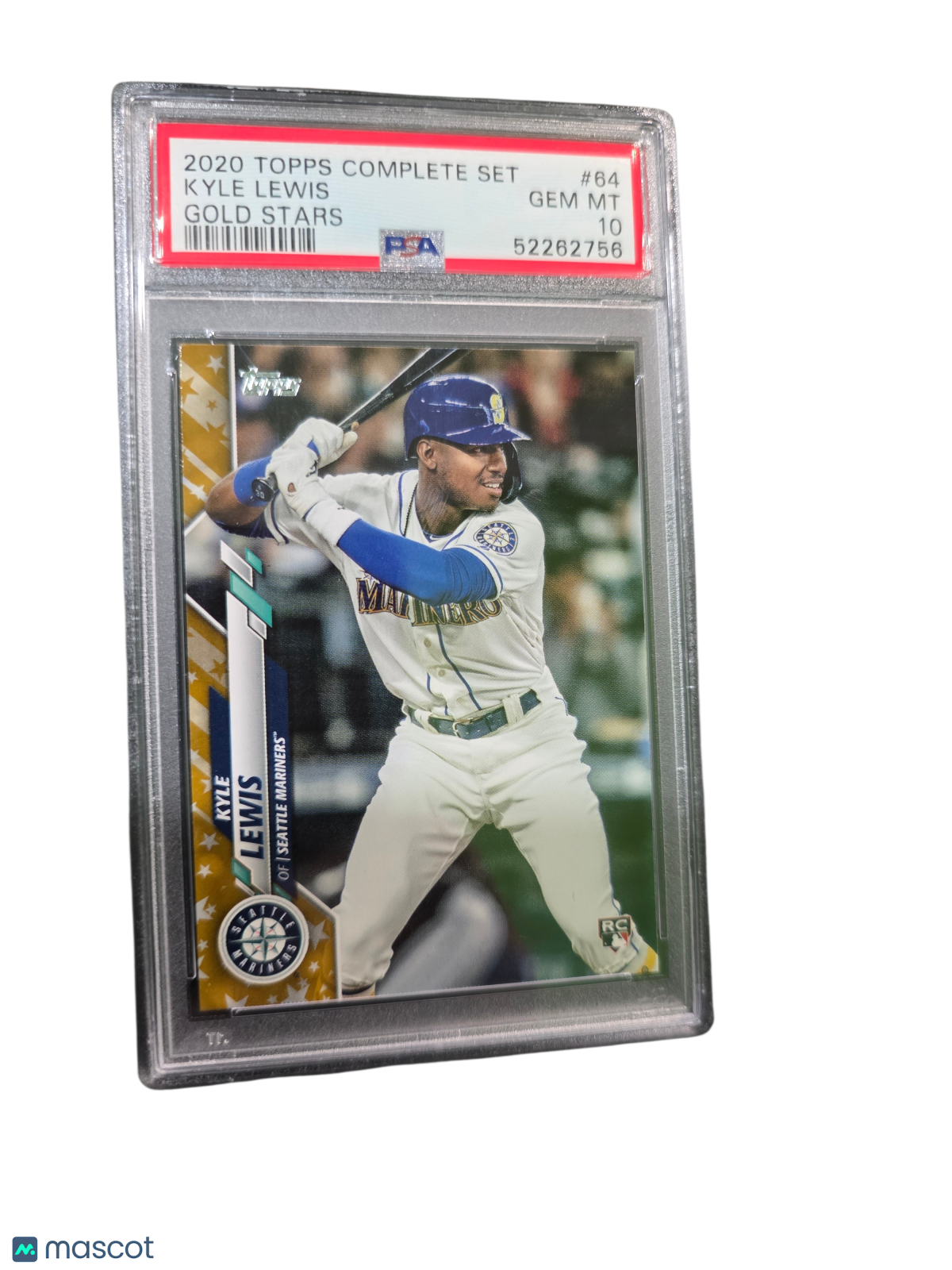 2020 Topps Kyle Lewis #64 PSA 10