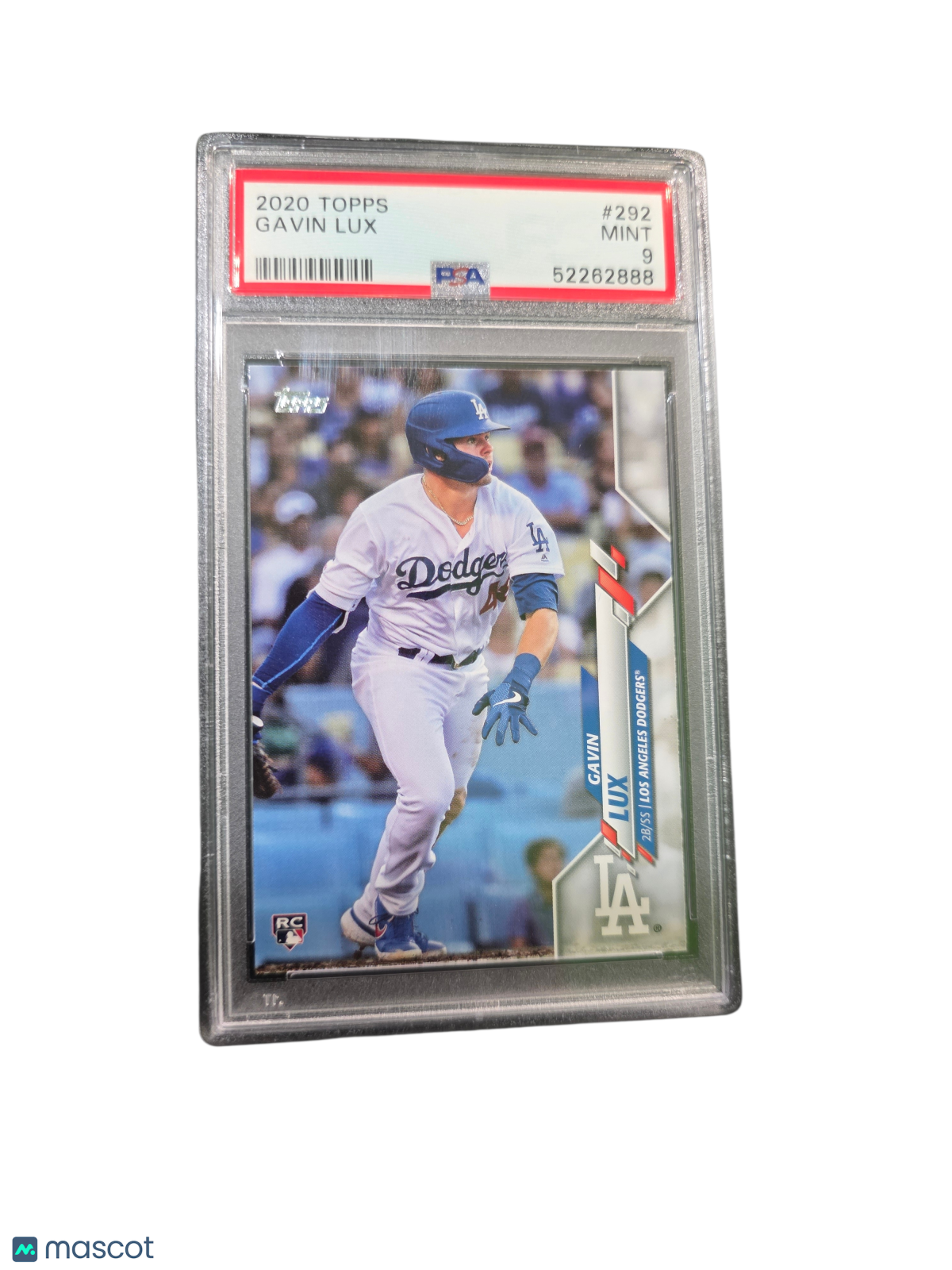 2020 Topps Gavin Lux #292 PSA 9
