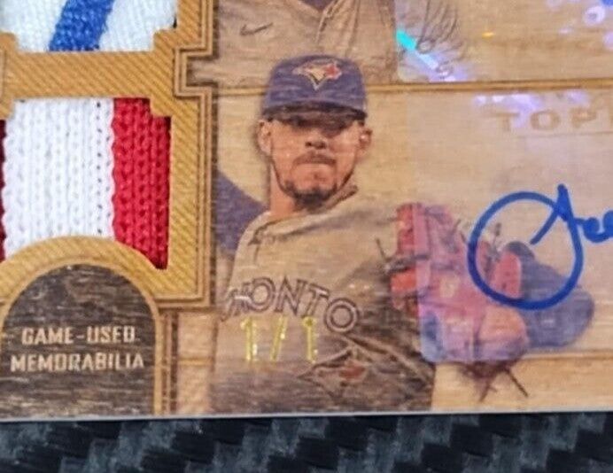 2024 Topps Triple Threads Vladimir Guerrero Jr. #ARC-GSB Wood Topps