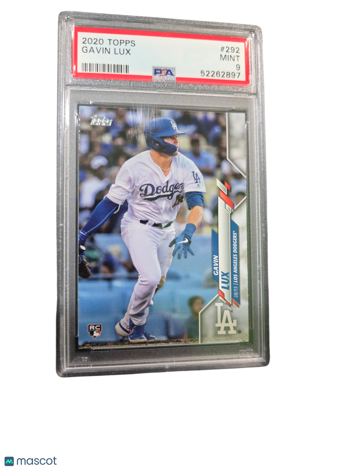 2020 Topps Gavin Lux #292 PSA 9