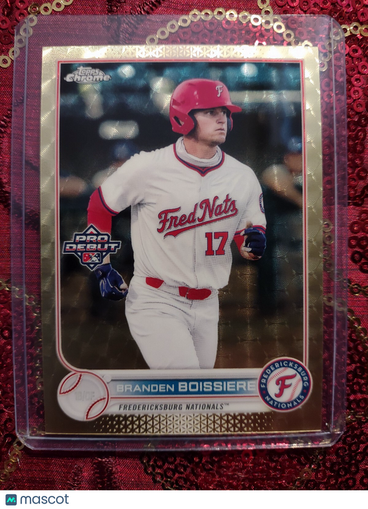2022 Topps Pro Debut Branden Boissiere #PD-36 SuperFractor