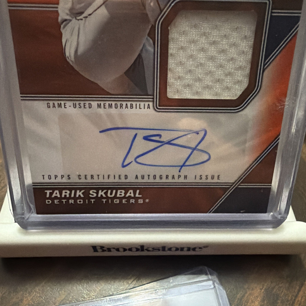 2026 Topps Series 1 Tarik Skubal #MLMA-TS Orange Parallel/Variety Memo