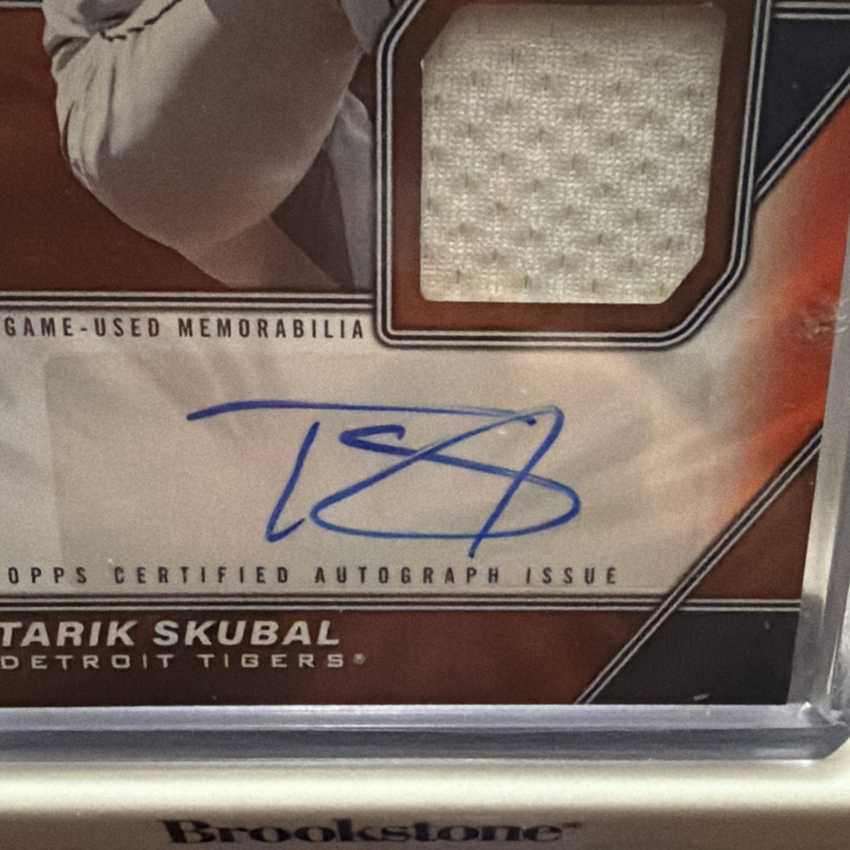 2026 Topps Series 1 Tarik Skubal #MLMA-TS Orange Parallel/Variety Memo